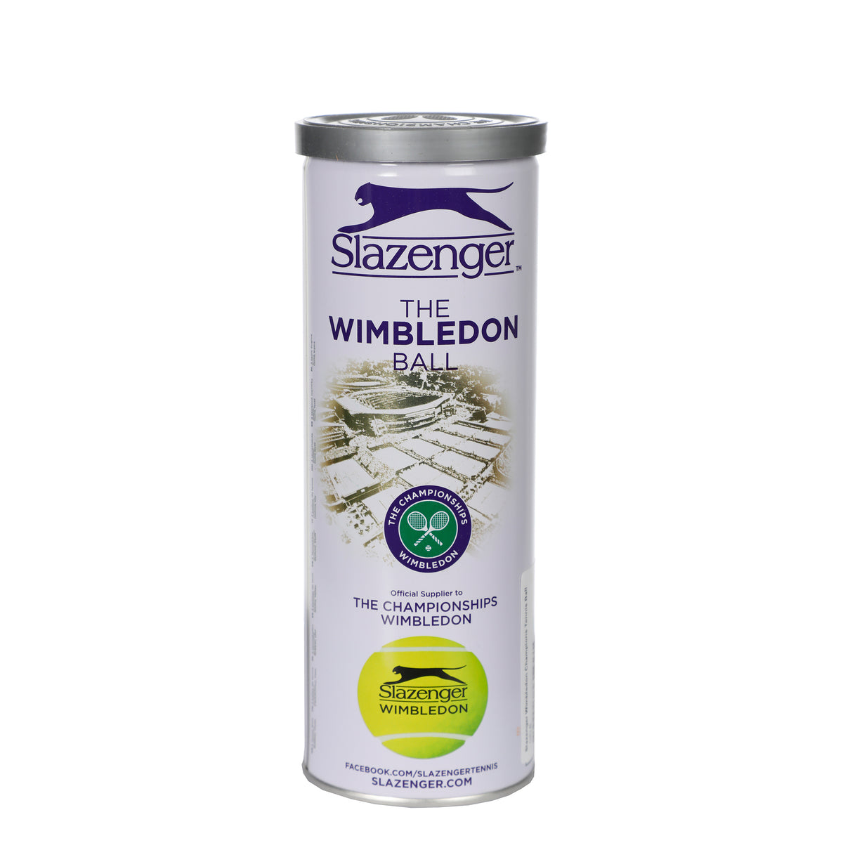 Slazenger Wimbledon Champions Tube de 3