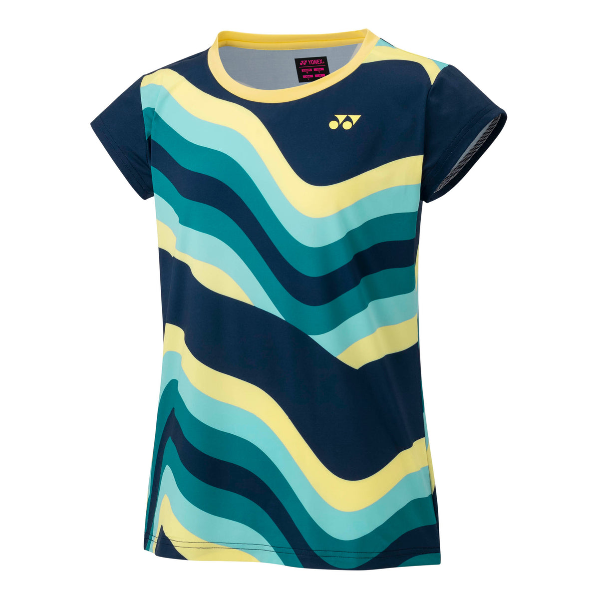 Yonex Crew Neck T-shirt Femmes - bleu foncé,