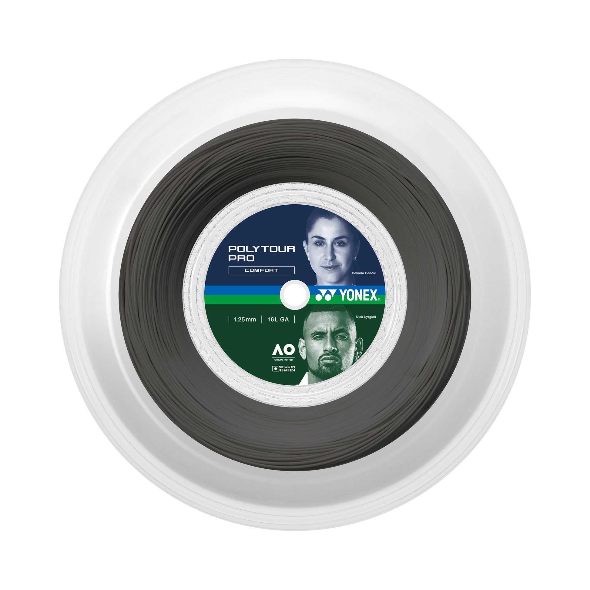 Yonex Poly Tour Pro Bobine cordage 200m - noir