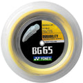 BG65 Bobine de cordage badminton 200m -jaune