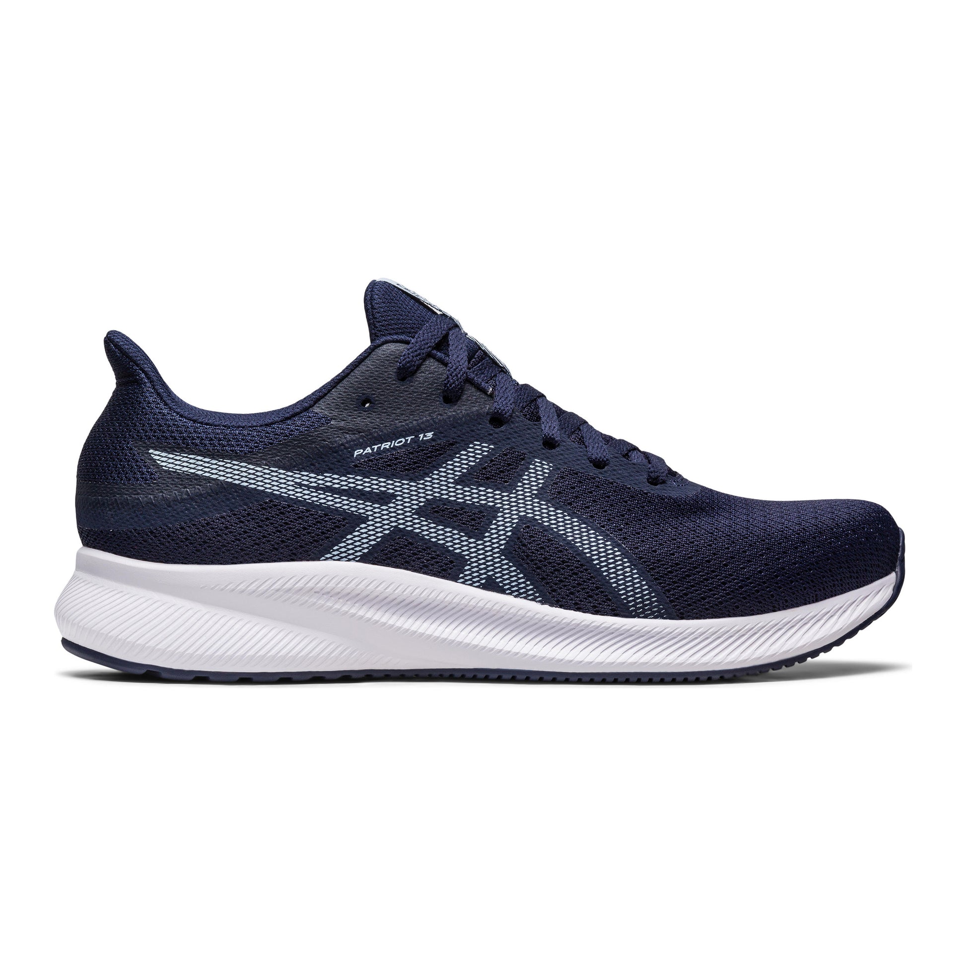 ASICS Patriot 13 Chaussure de running sans stabilisateurs Hommes - bleu, blanc