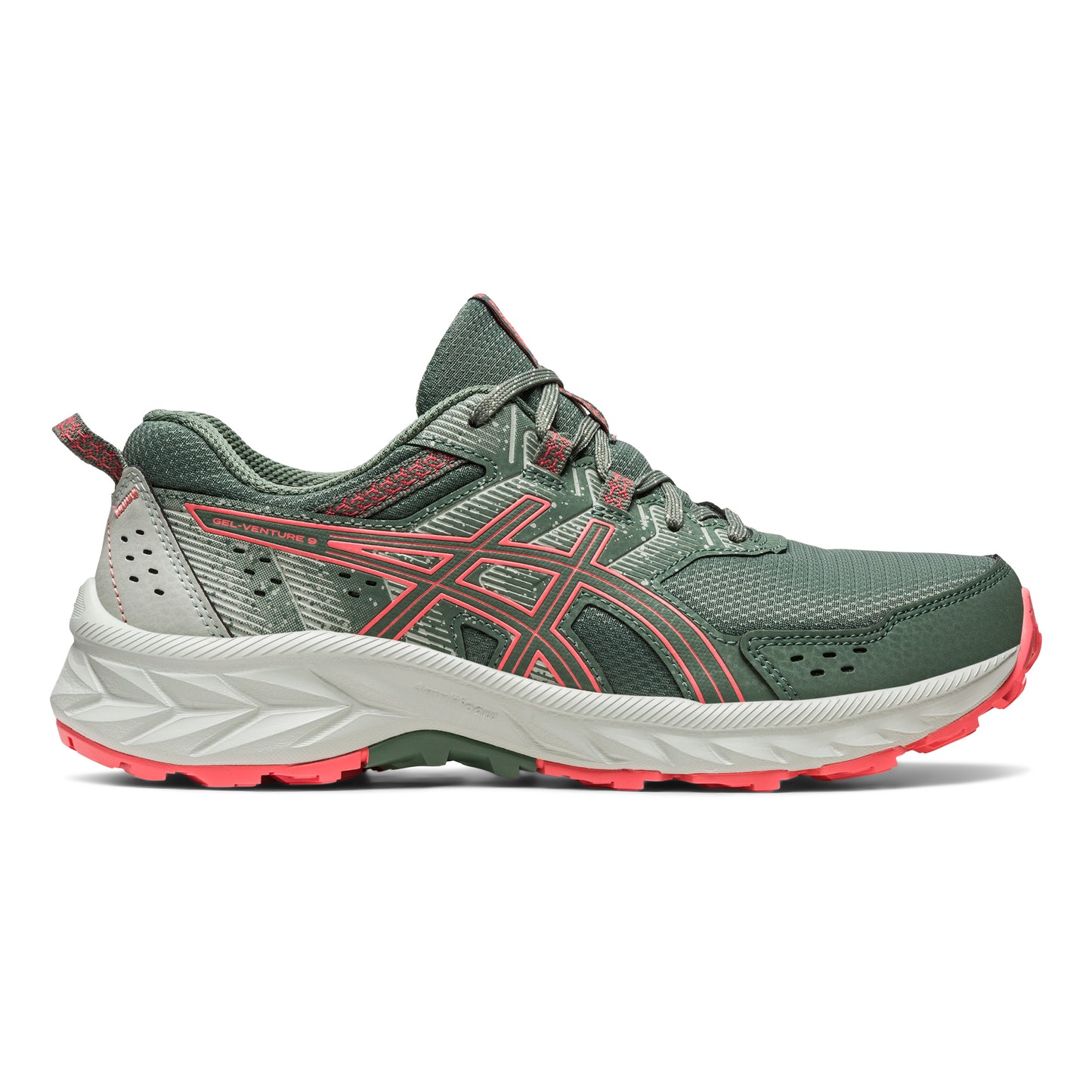 ASICS Gel-Venture 9 Chaussure trail Femmes - vert, orange