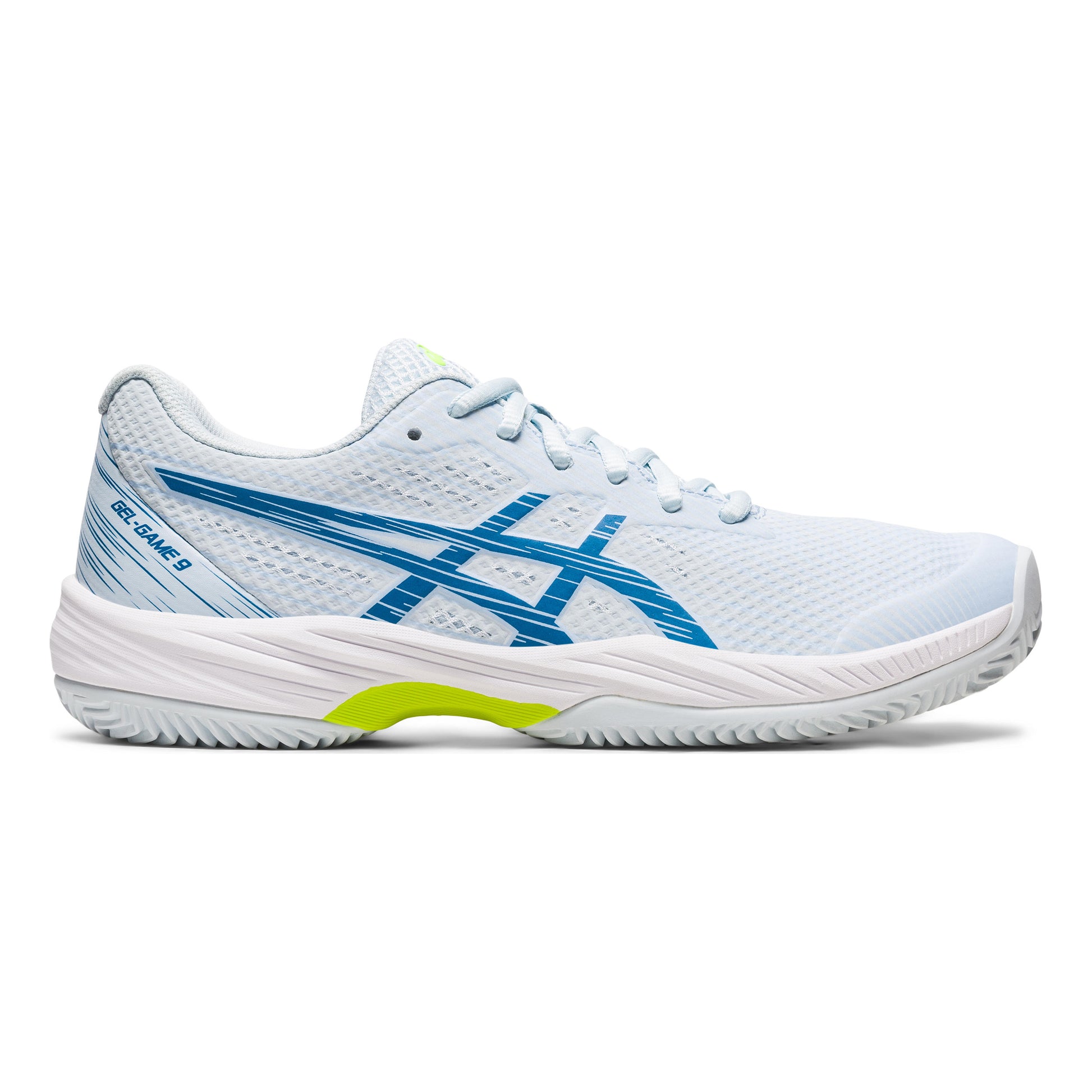 ASICS Gel-Game 9 Chaussure terre battue Femmes - bleu clair, bleu