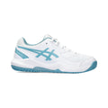 GEL-DEDICATE 8 GS Chaussures toutes surfaces Enfants-blanc, turquoise