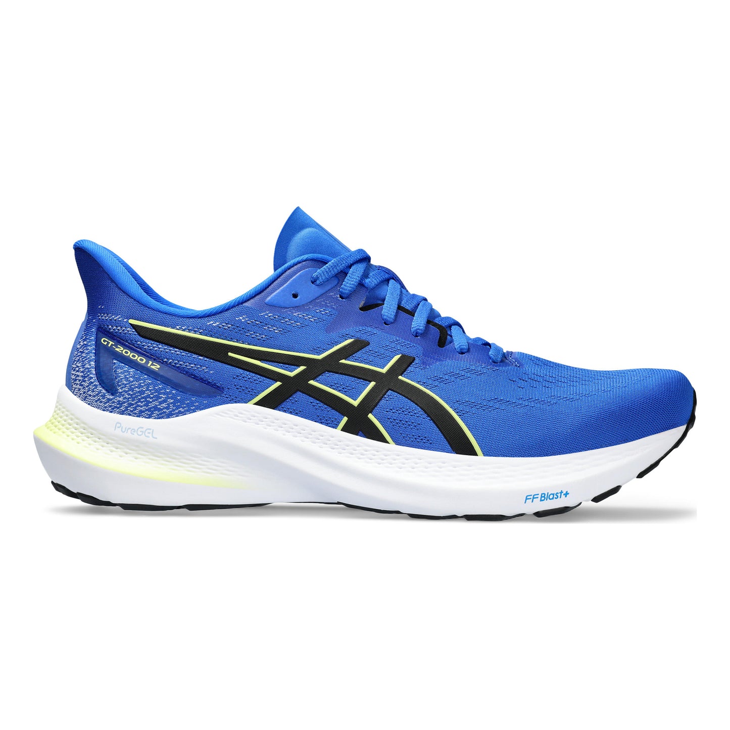 ASICS GT-2000 12 Chaussure de running avec stabilisateurs Hommes - bleu, noir
