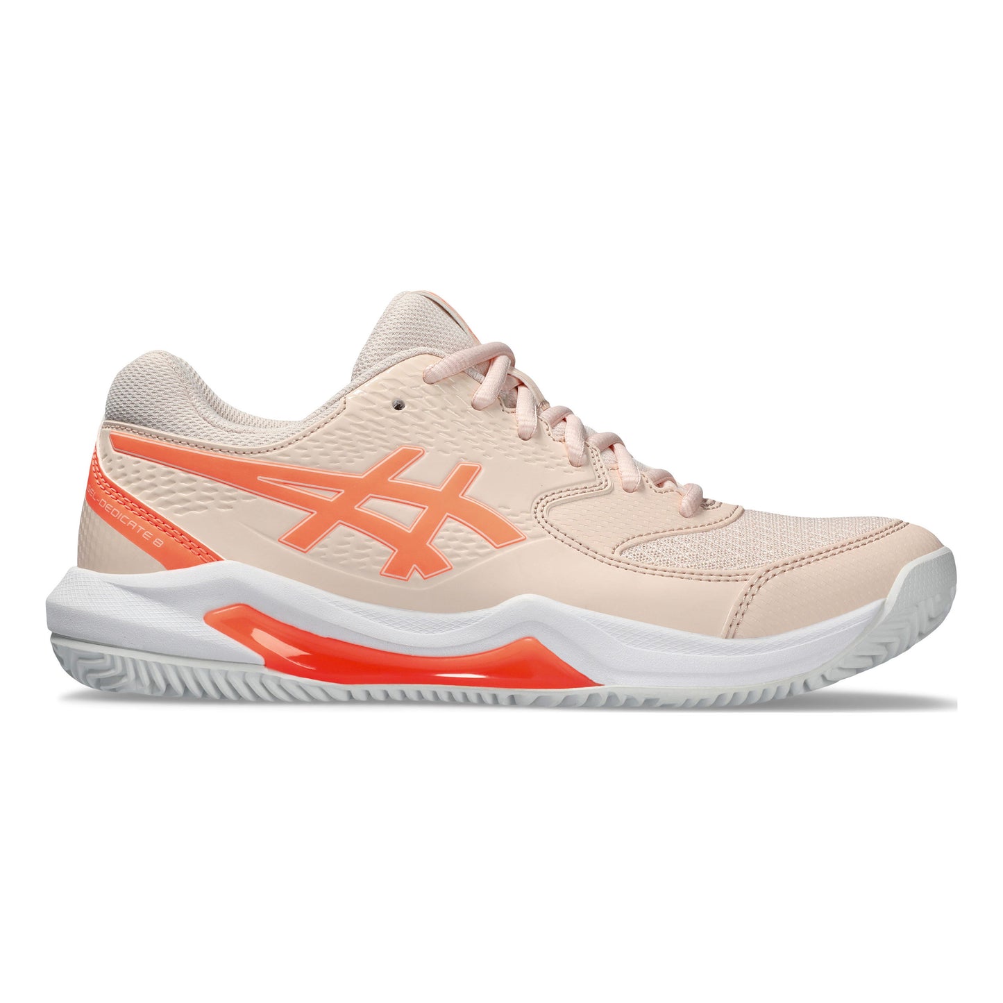 ASICS Gel-Dedicate 8 Chaussure terre battue Femmes - abricot, corail