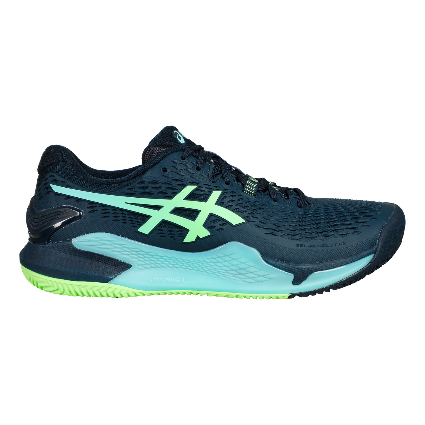 ASICS GEL-Resolution 9 Chaussure terre battue Hommes - bleu foncé