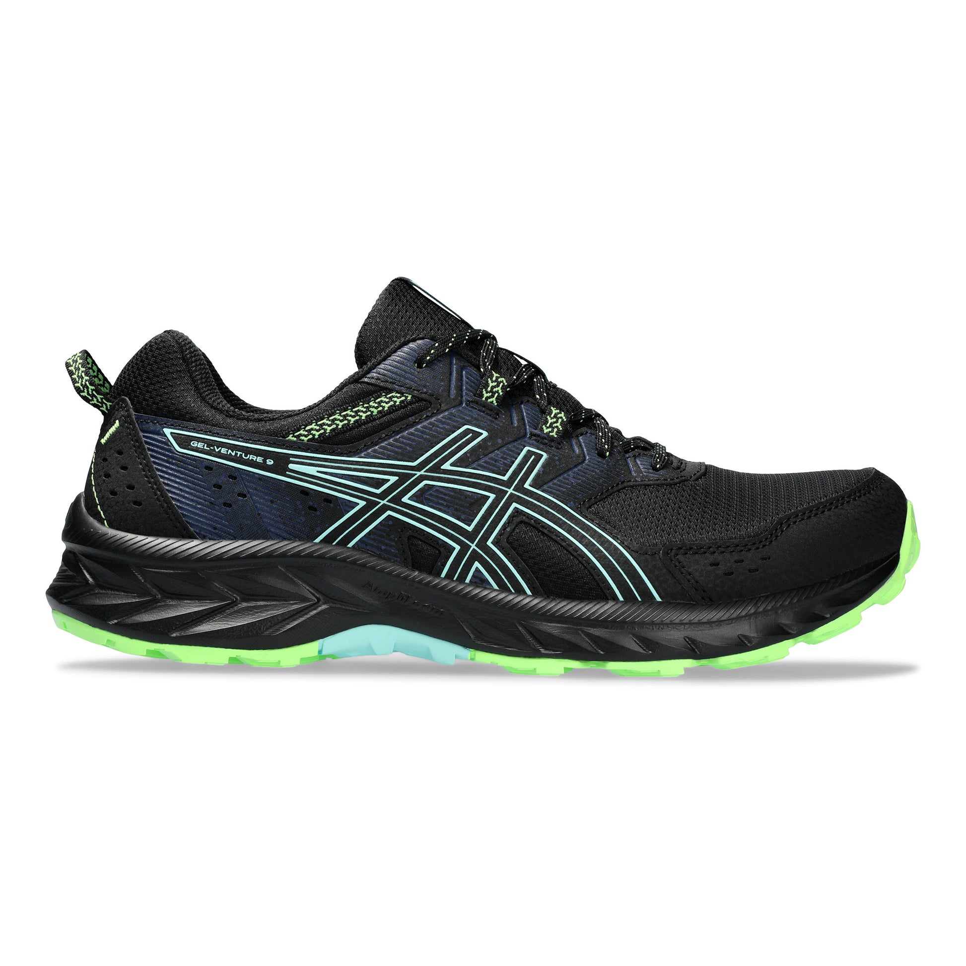ASICS Gel-Venture 9 Chaussure trail Hommes - noir, turquoise
