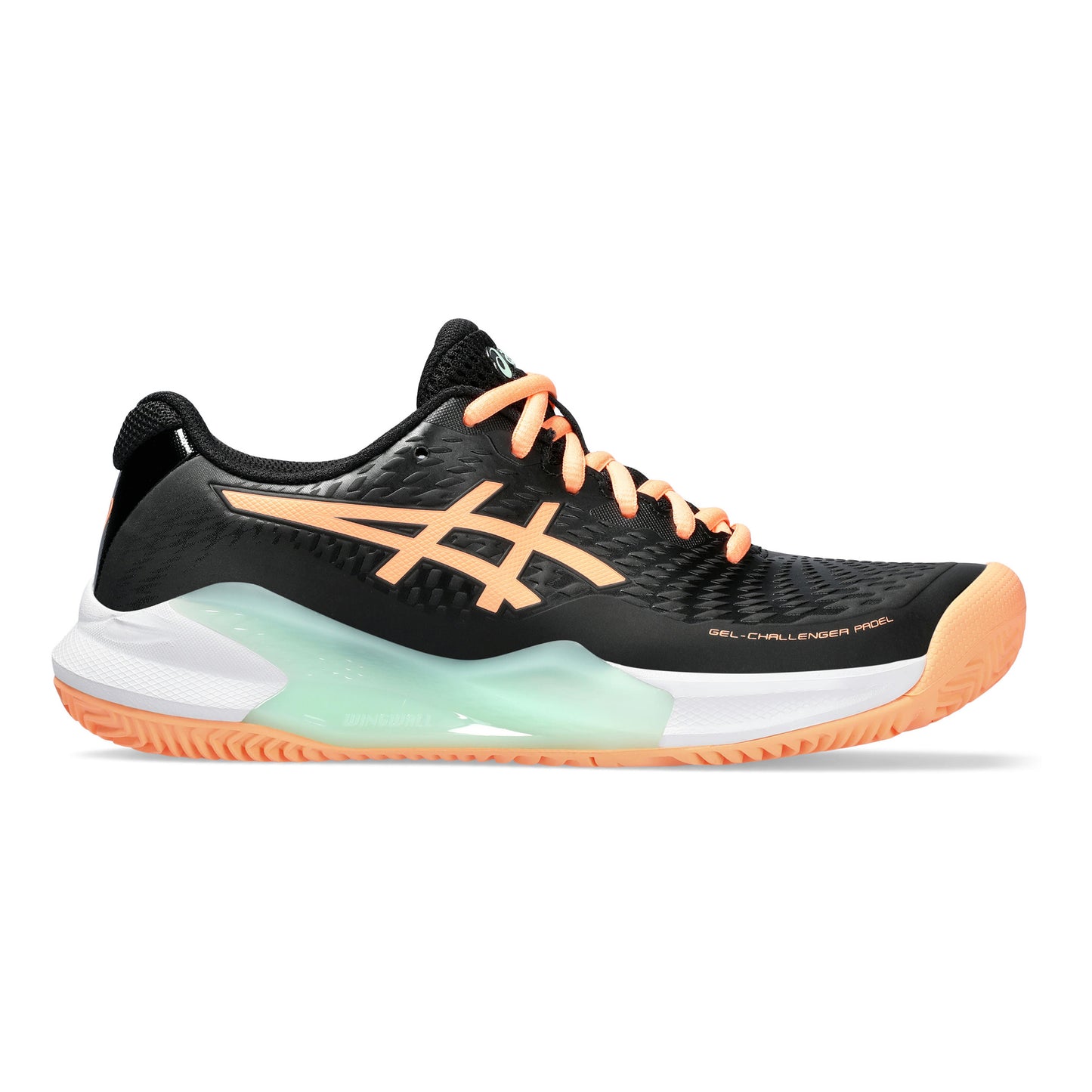 ASICS Gel-Challenger 14 Chaussures padel Femmes - noir, abricot