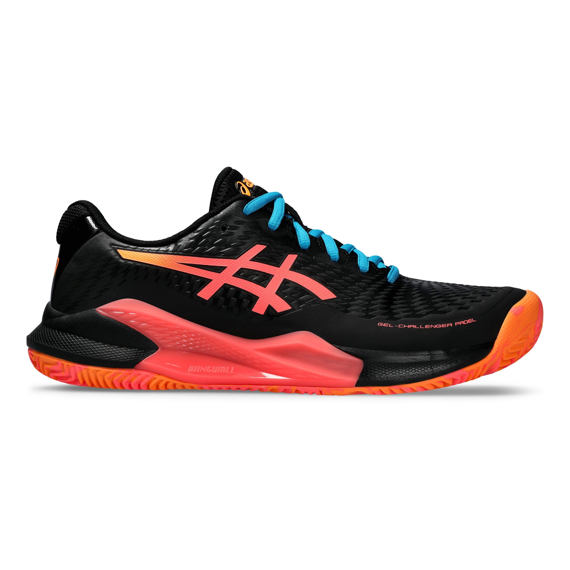 ASICS Gel-Challenger 14 Chaussures padel Hommes - noir, corail