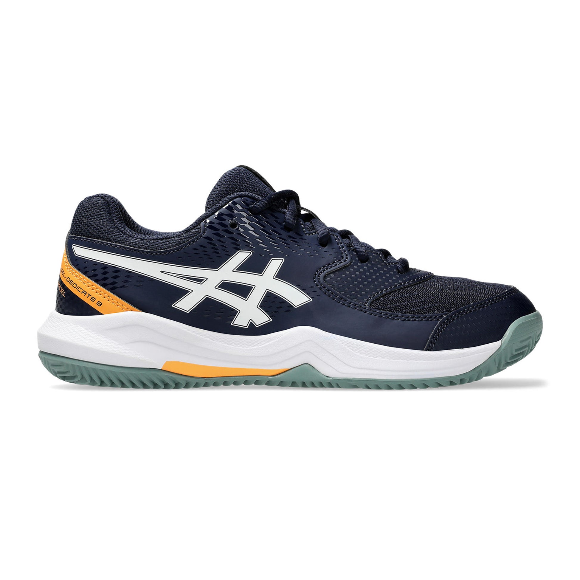 ASICS GEL-DEDICATE 8 PADEL GS Chaussures padel Enfants-bleu foncé, blanc