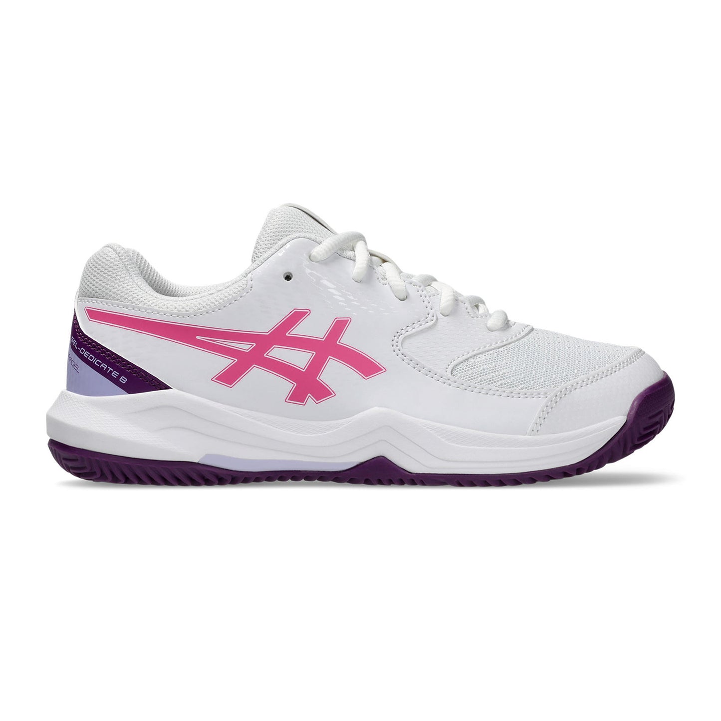 ASICS GEL-DEDICATE 8 PADEL GS Chaussures padel Enfants-blanc, rosé