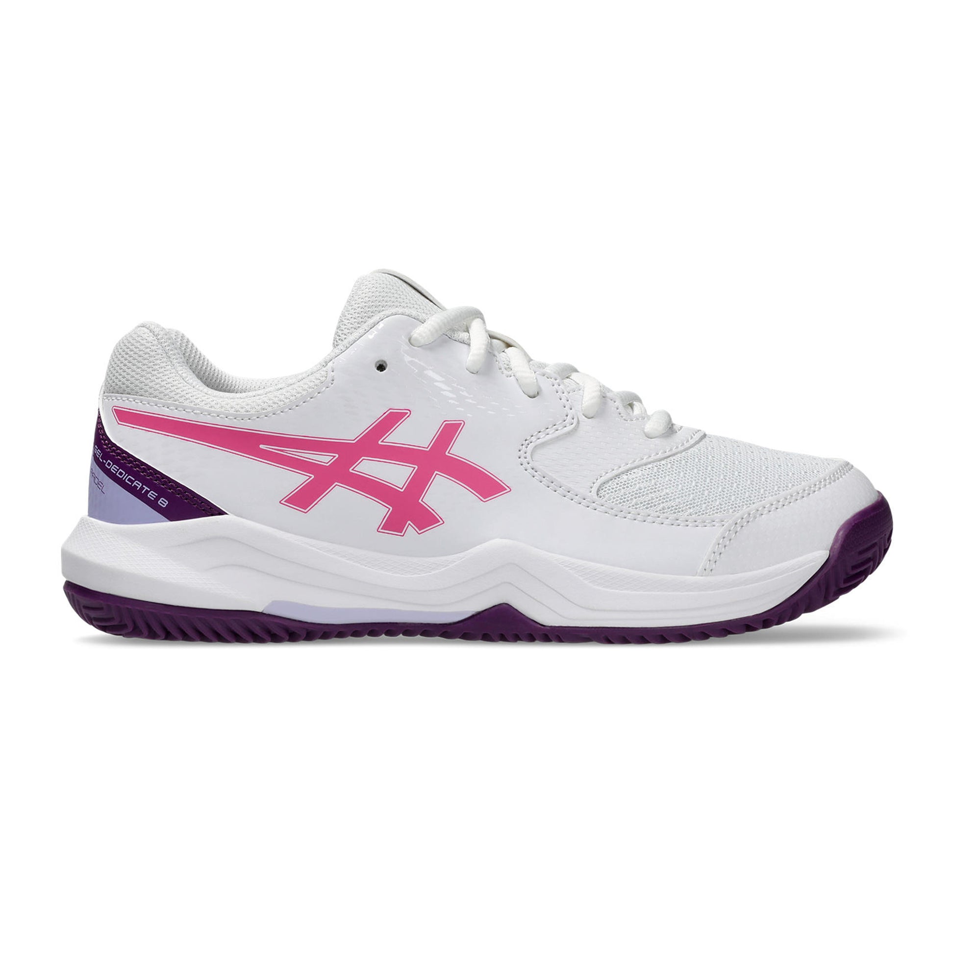 ASICS GEL-DEDICATE 8 PADEL GS Chaussures padel Enfants-blanc, rosé