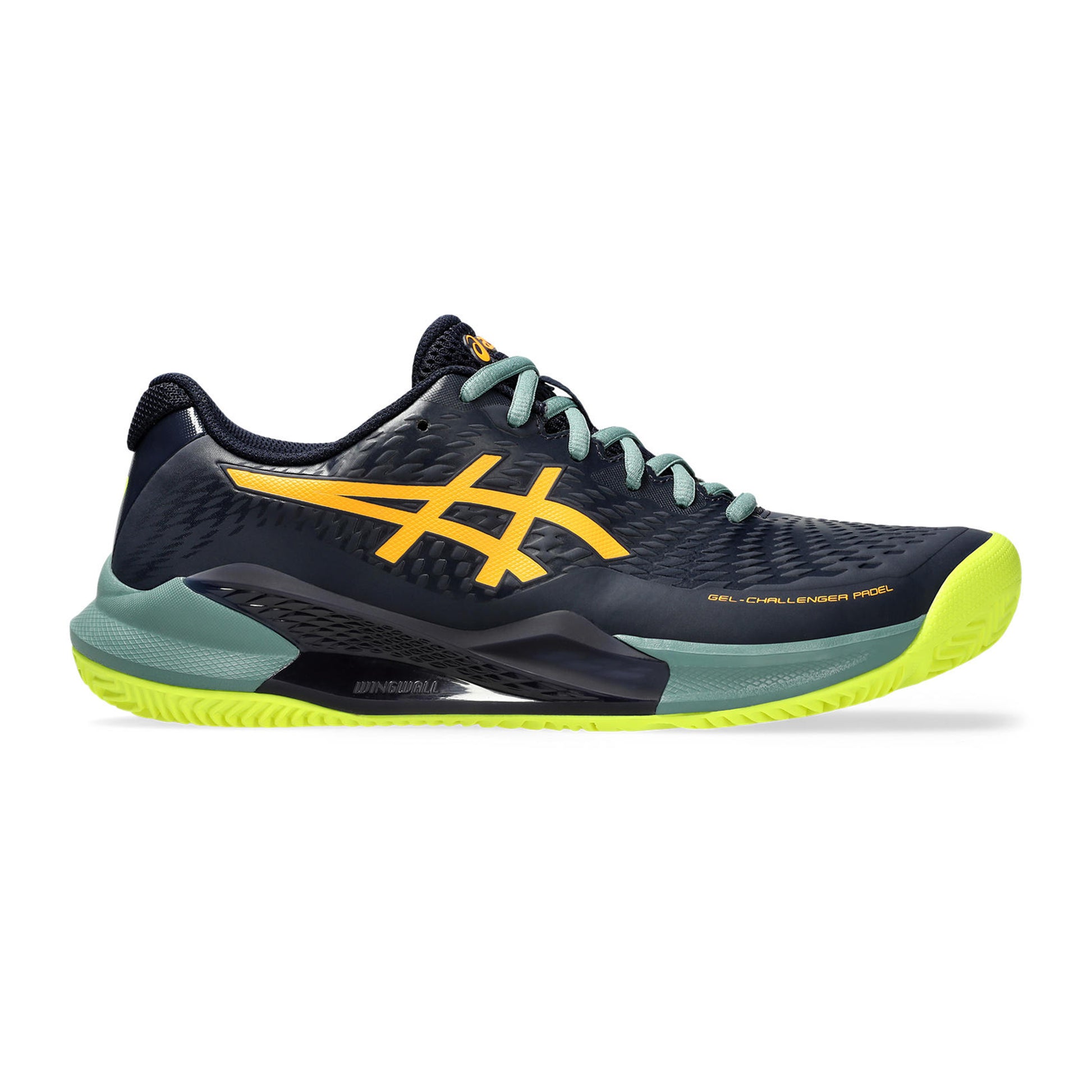ASICS Gel-Challenger 14 Chaussures padel Hommes - bleu foncé, orange