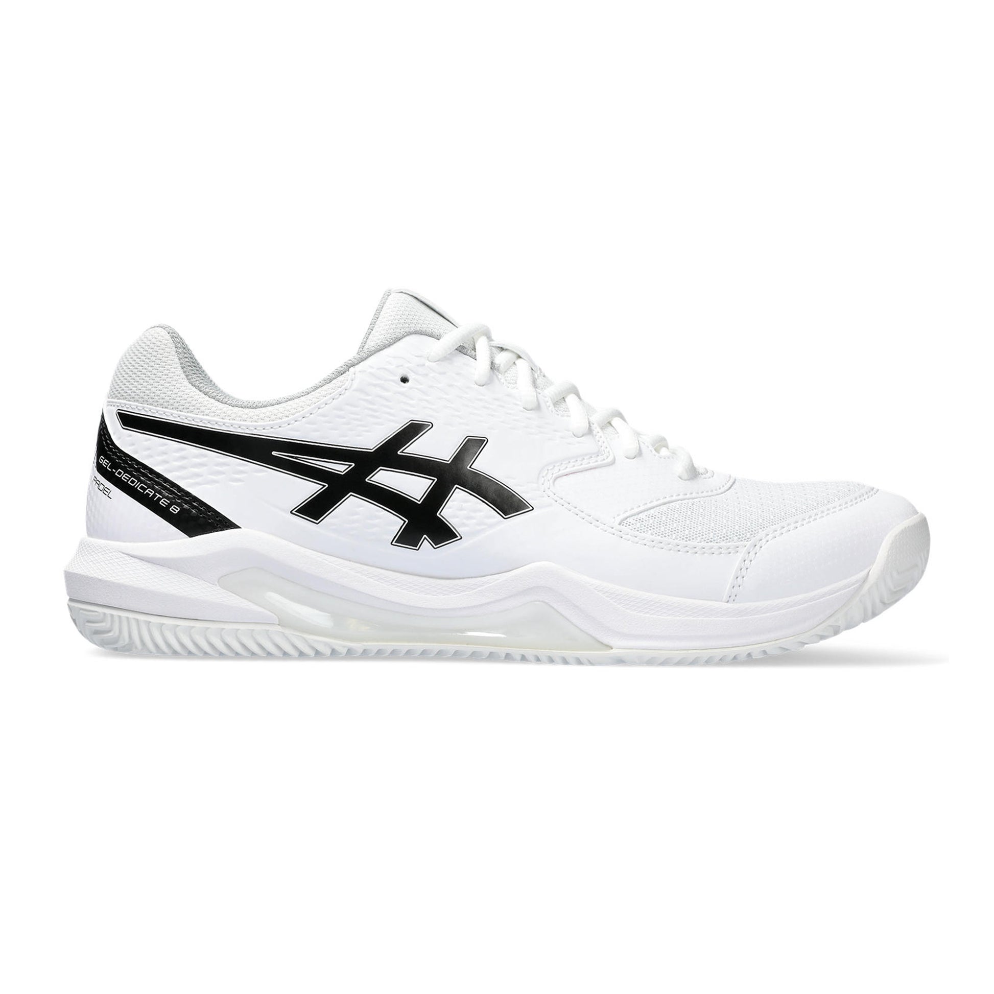 ASICS Gel-Dedicate 8 Chaussures Padel Hommes-Blanc,Noir