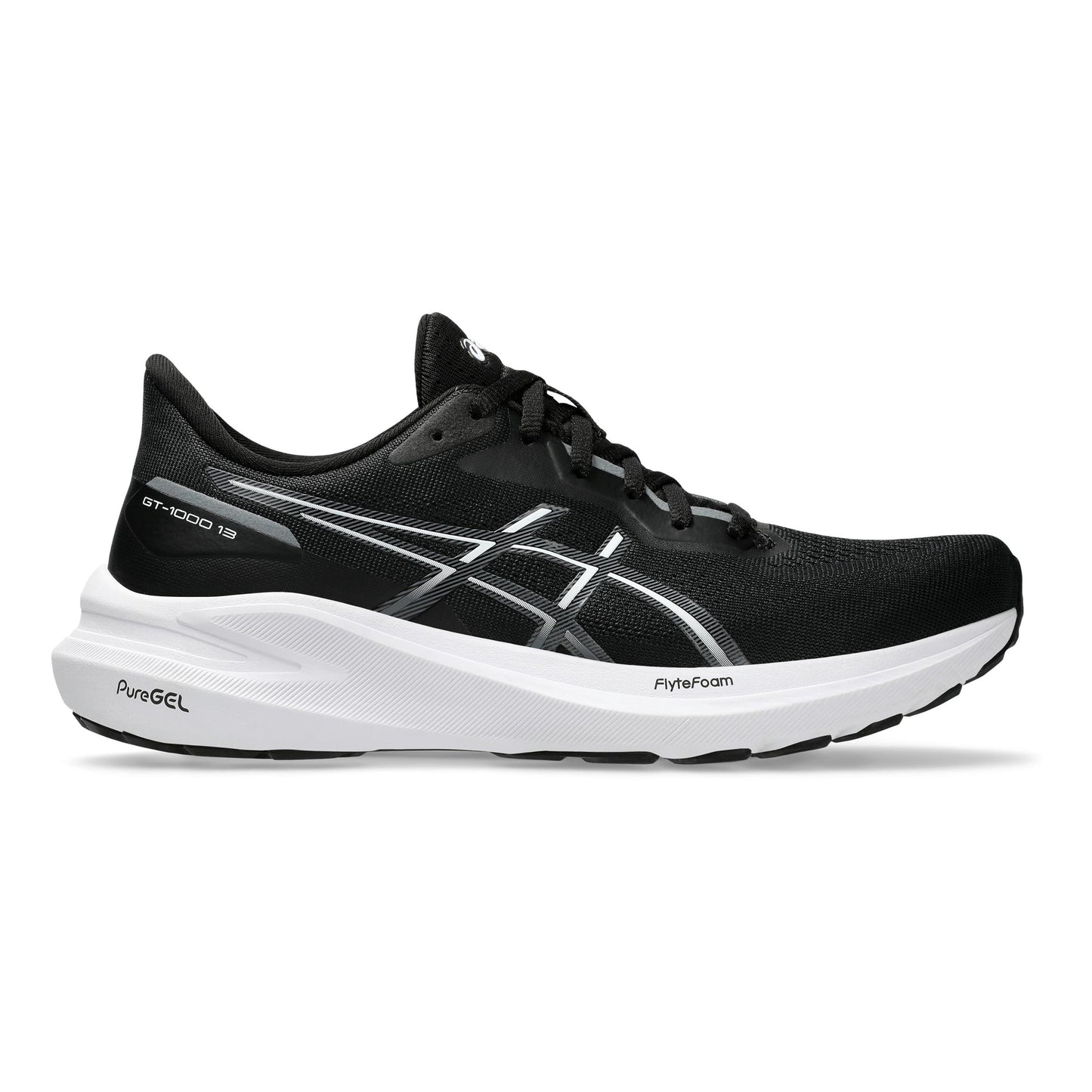 ASICS GT-1000 13 Chaussure De Running Avec Stabilisateurs Femmes-Noir,Blanc