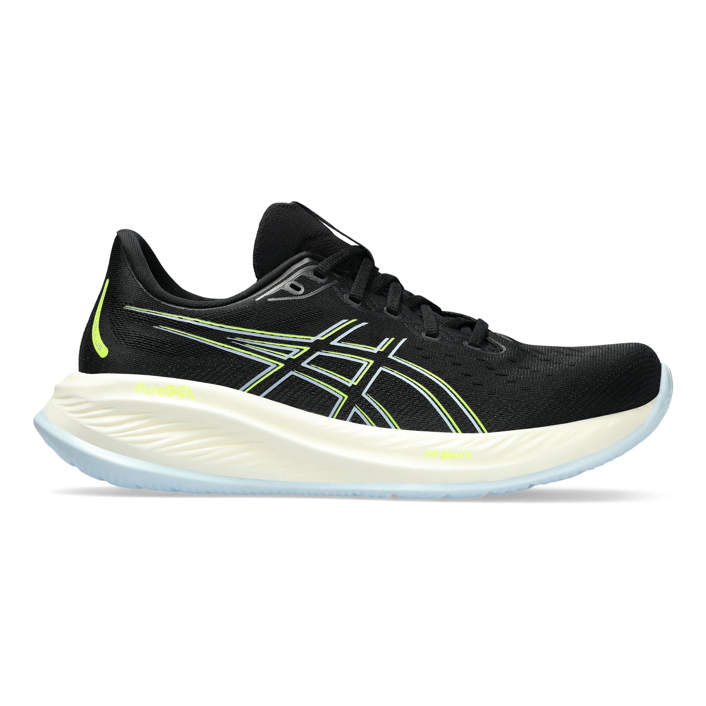 ASICS Gel-Cumulus 26 Chaussure De Running Sans Stabilisateurs Hommes-Noir,Jaune
