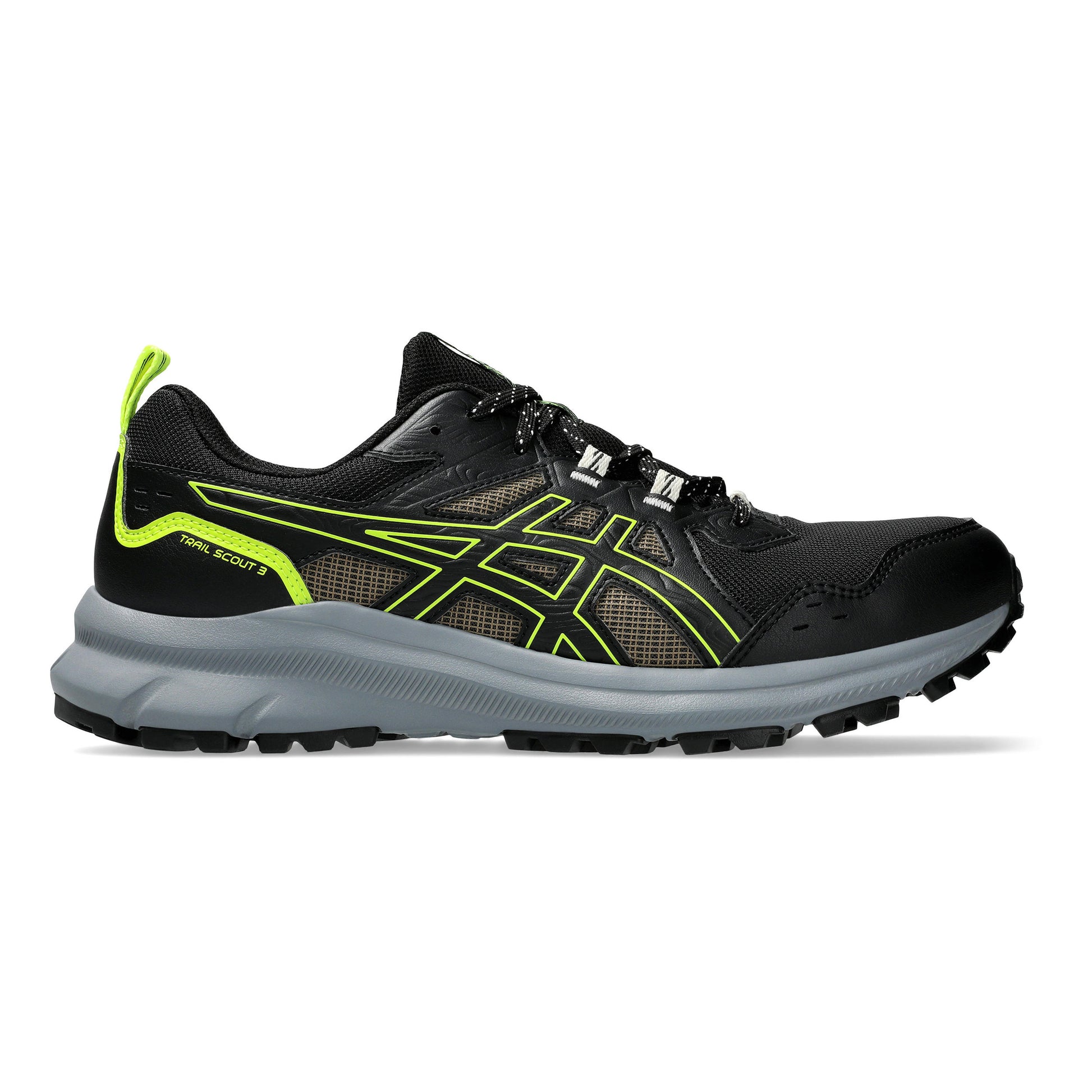 ASICS Trail Scout 3 Chaussure trail Hommes - noir, jaune