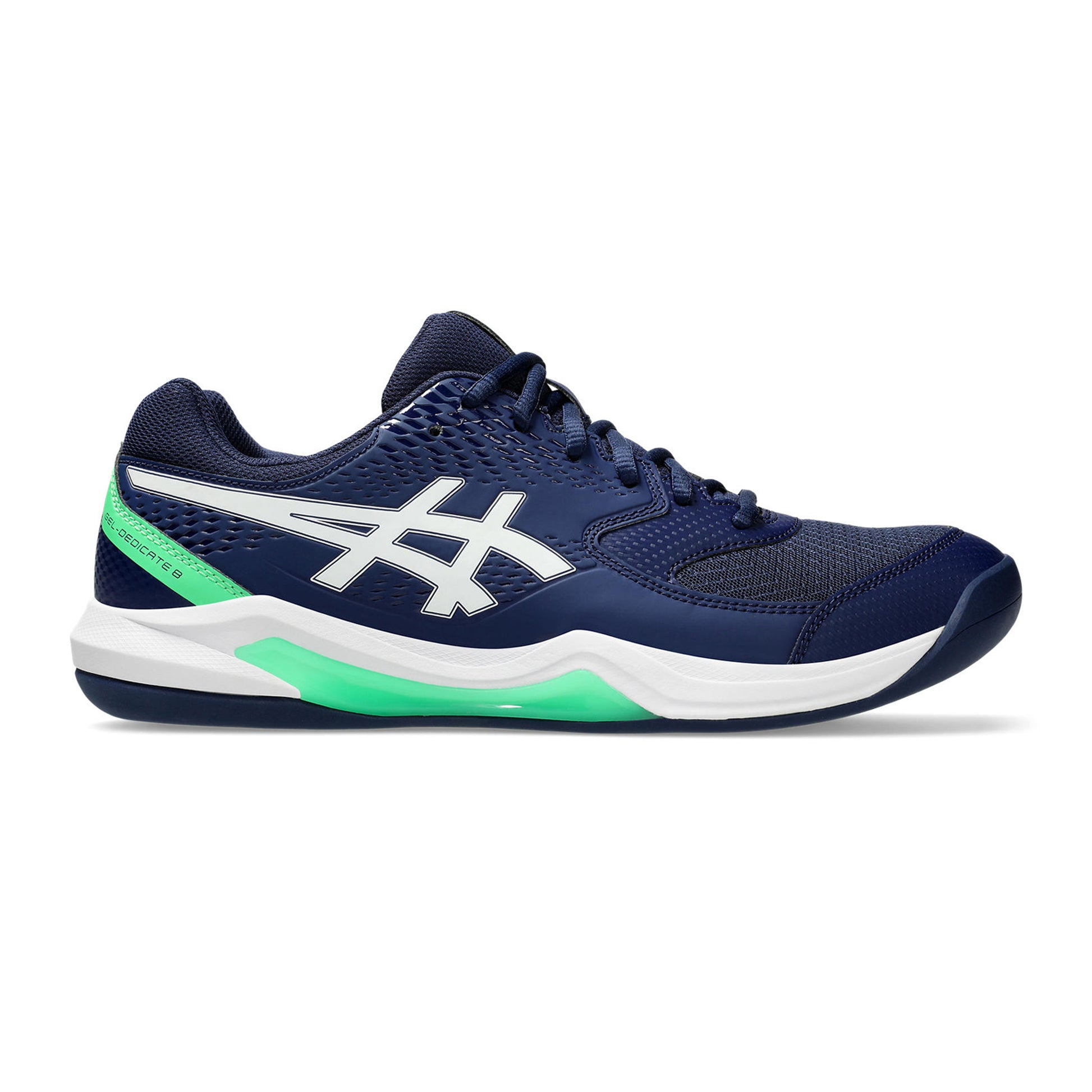 ASICS Gel-Dedicate 8 Indoor Chaussure moquette Hommes - bleu, blanc