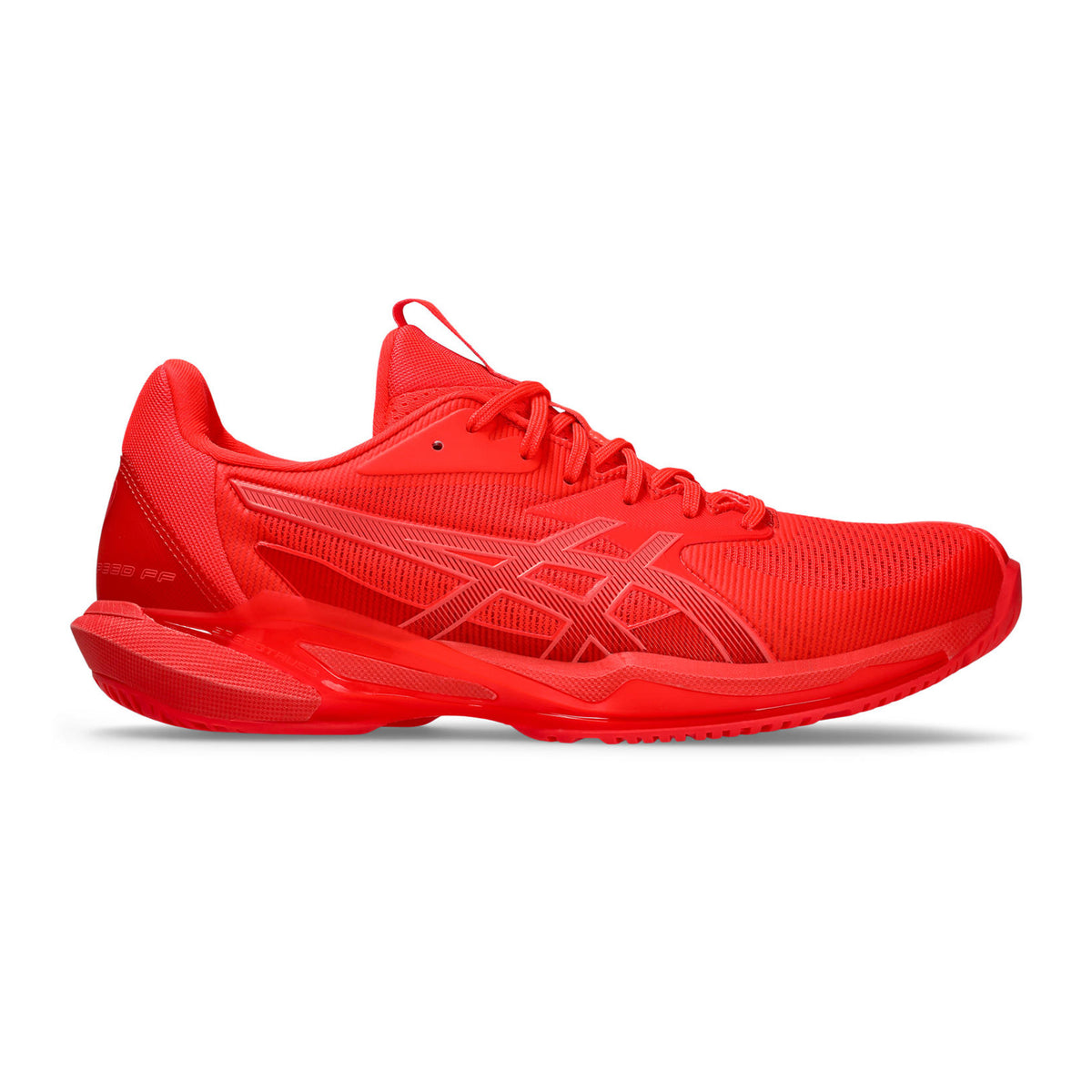 ASICS Solution Speed FF 3 Chaussures toutes surfaces Hommes - rouge fluo, corail