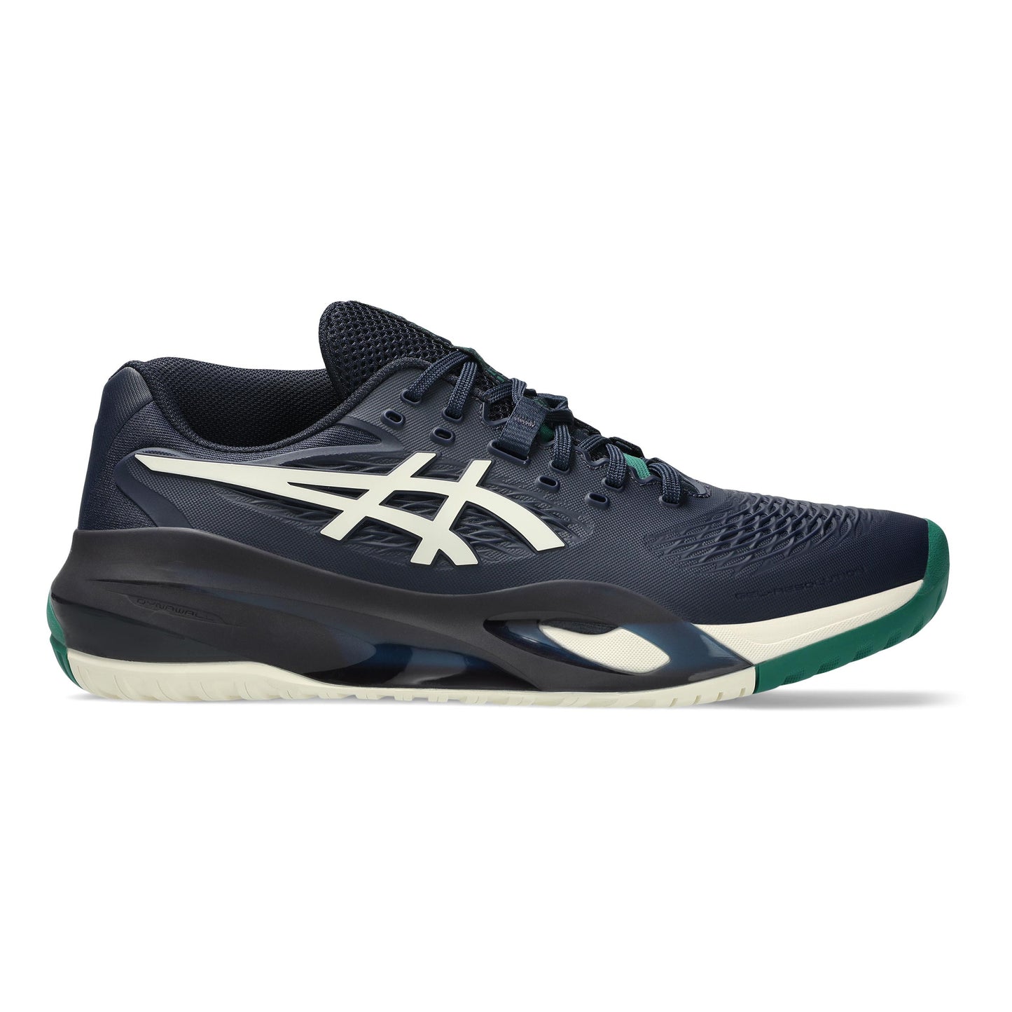 ASICS Gel-Resolution X Chaussures toutes surfaces Hommes - bleu foncé, crème