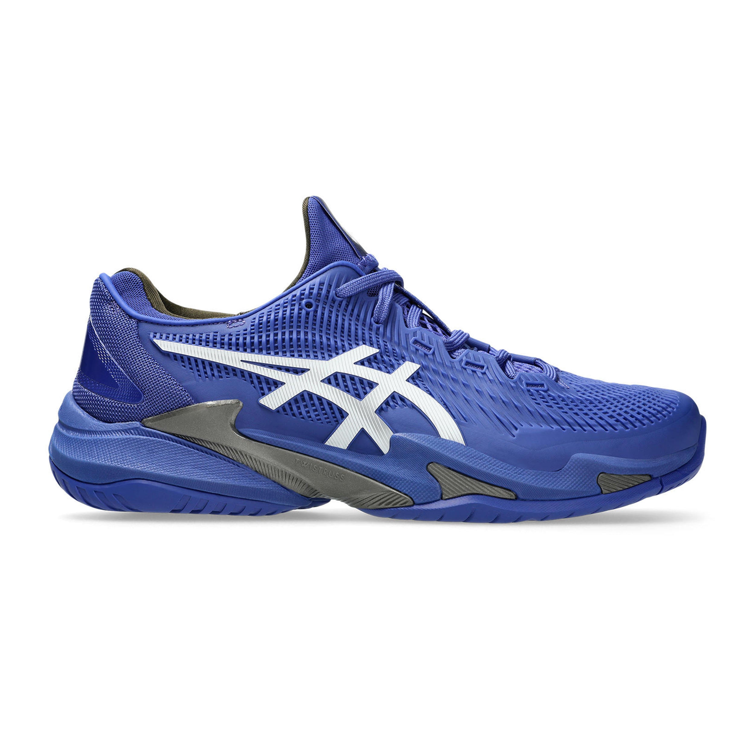 ASICS Court FF 3 Chaussures toutes surfaces Hommes - bleu foncé, blanc