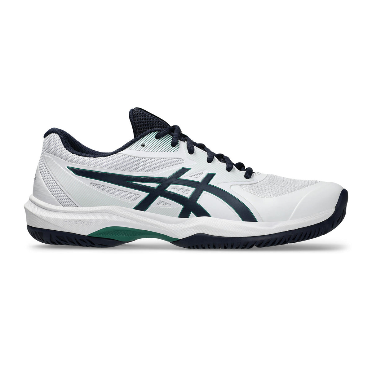 ASICS Game FF Chaussures toutes surfaces Hommes - blanc, bleu foncé