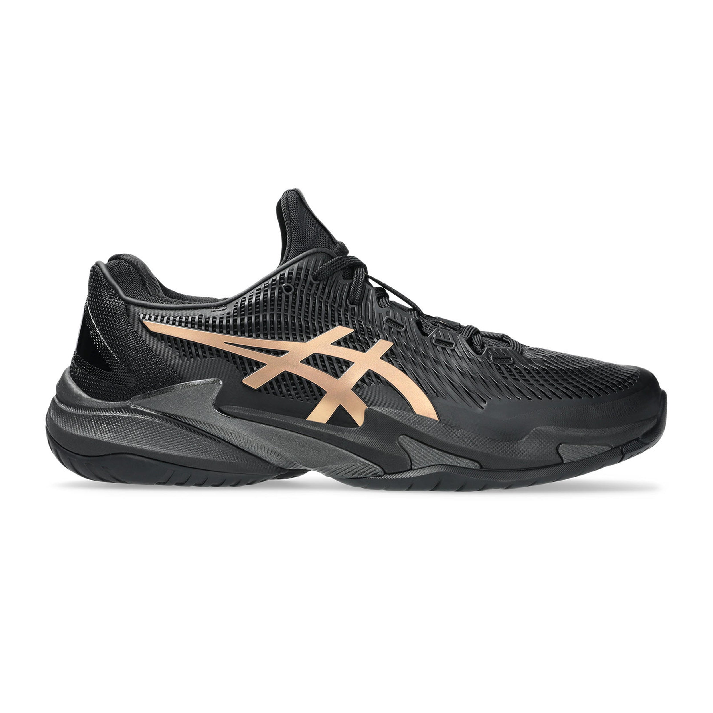 ASICS Court FF 3 Novak Night Energy Chaussures toutes surfaces Hommes - noir, or
