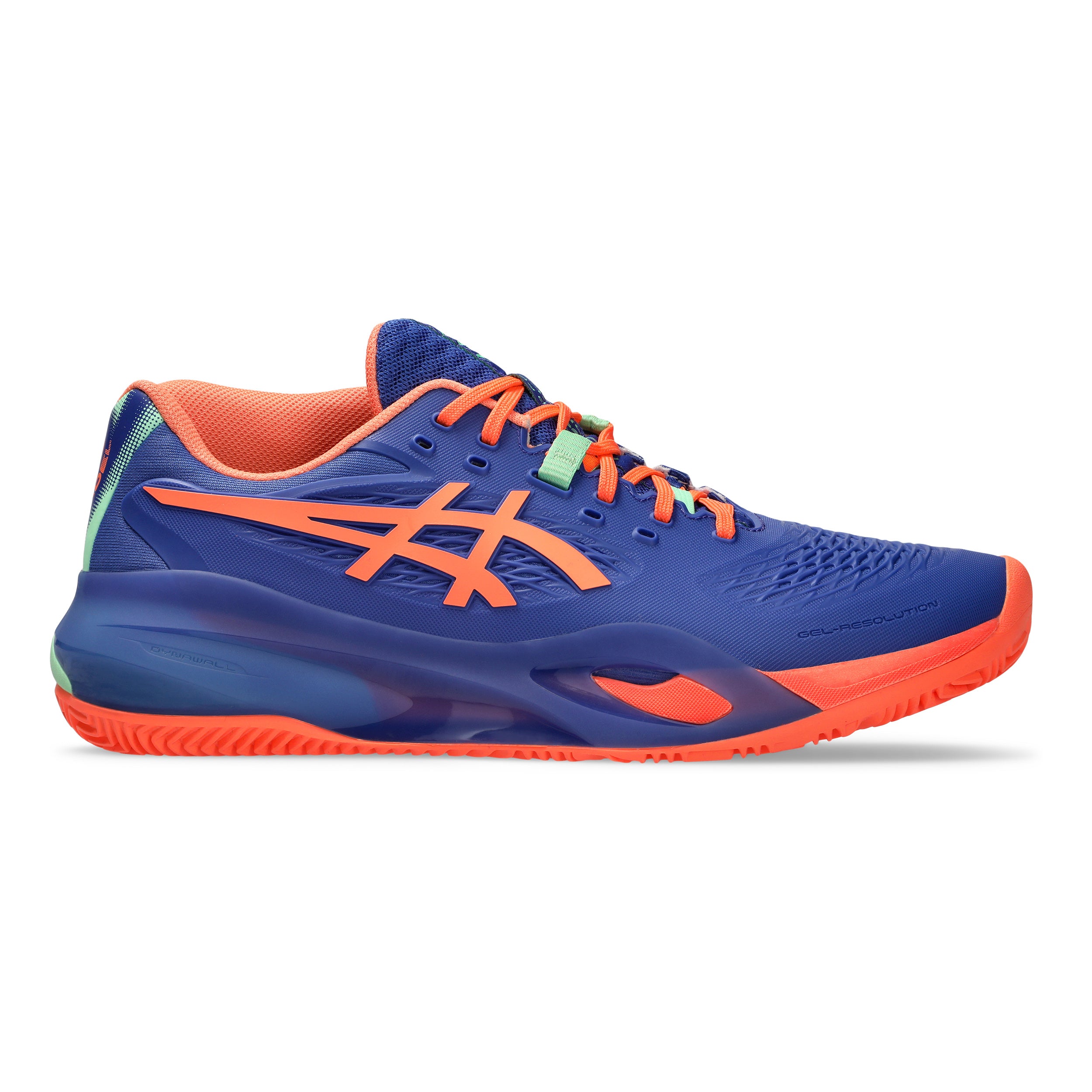 ASICS Gel-Resolution X Chaussures padel Hommes - bleu foncé, corail