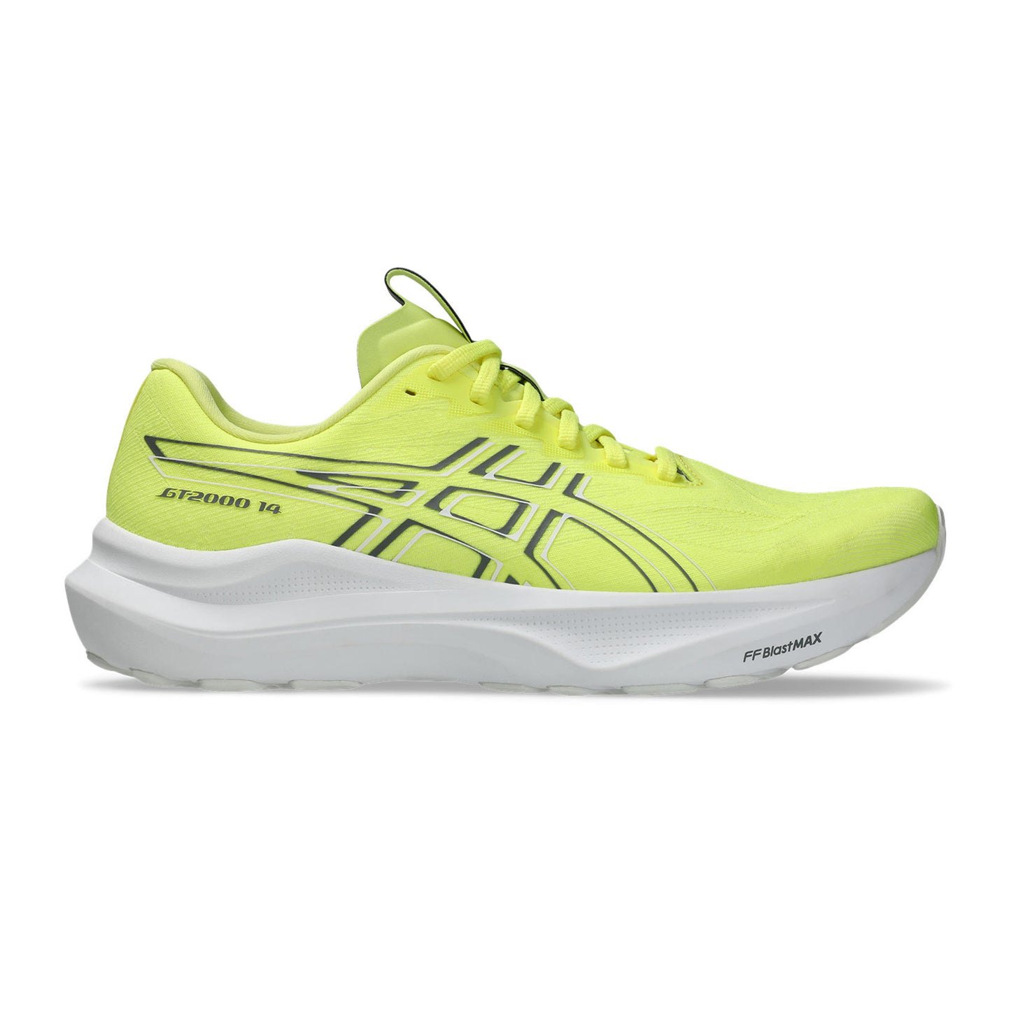 ASICS GT-2000 14 Chaussure de running avec stabilisateurs Hommes-jaune citron, gris