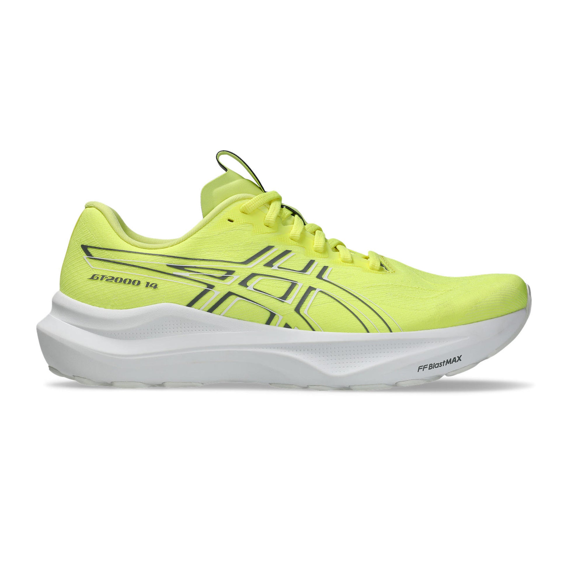 ASICS GT-2000 14 Chaussure de running avec stabilisateurs Hommes-jaune citron, gris