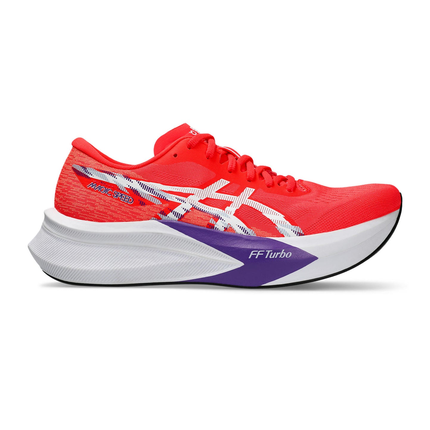 ASICS Magic Speed 4 Chaussure De Compétition Hommes-Corail,Blanc