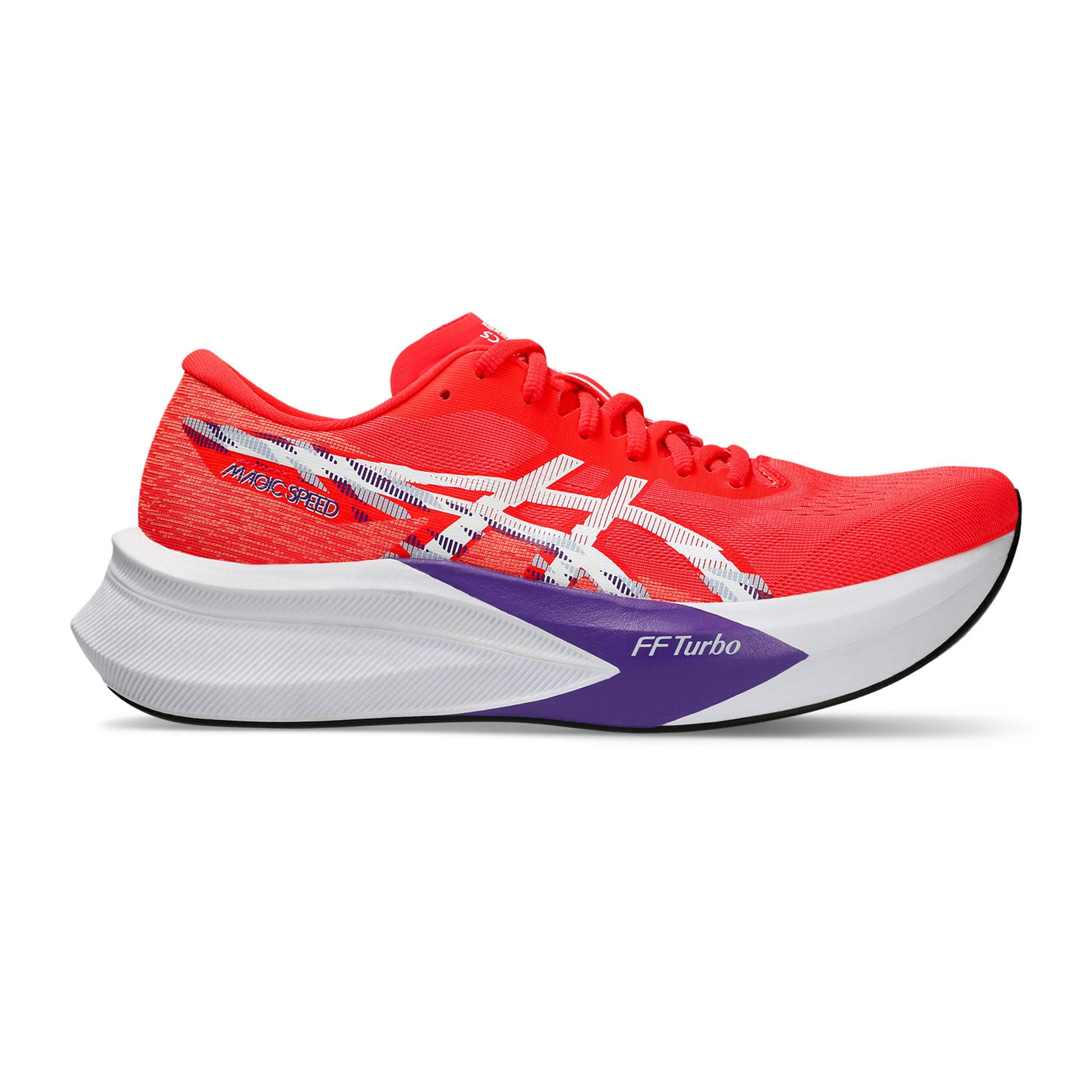 ASICS Magic Speed 4 Chaussure De Compétition Hommes-Corail,Blanc
