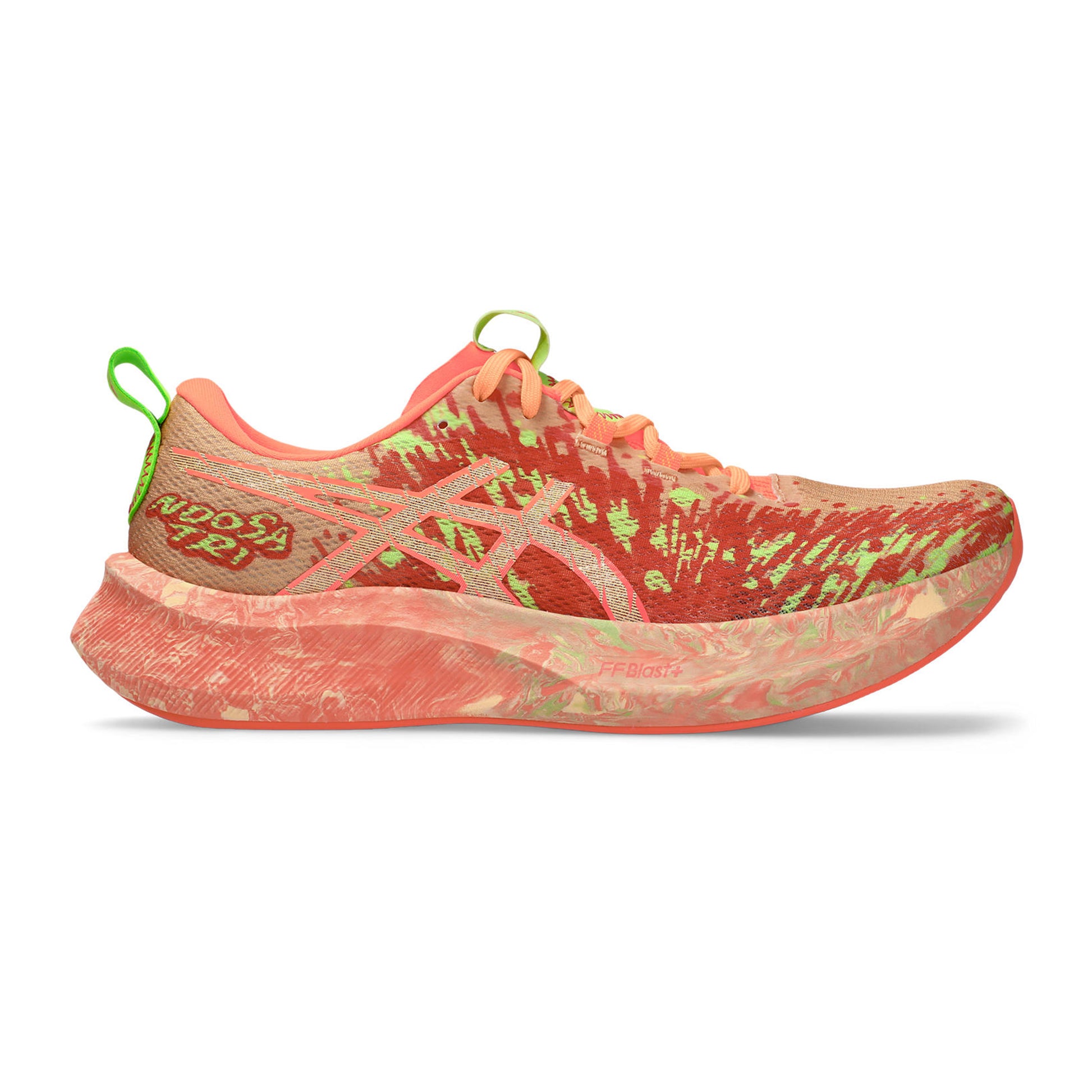 ASICS Noosa Tri 16 Chaussure de compétition Hommes-abricot, jaunes fluo