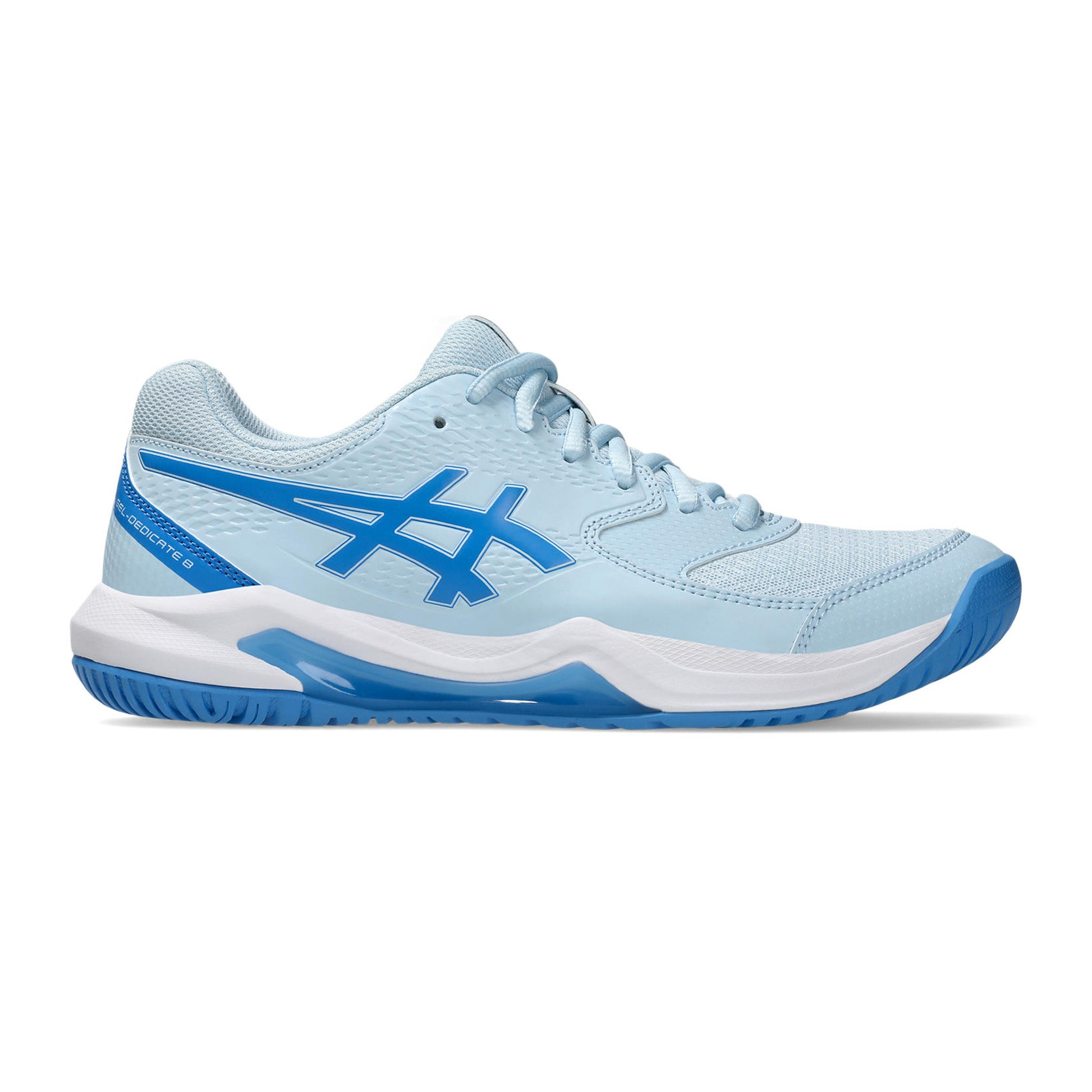 ASICS Gel-Dedicate 8 Chaussures toutes surfaces Femmes - bleu clair, bleu