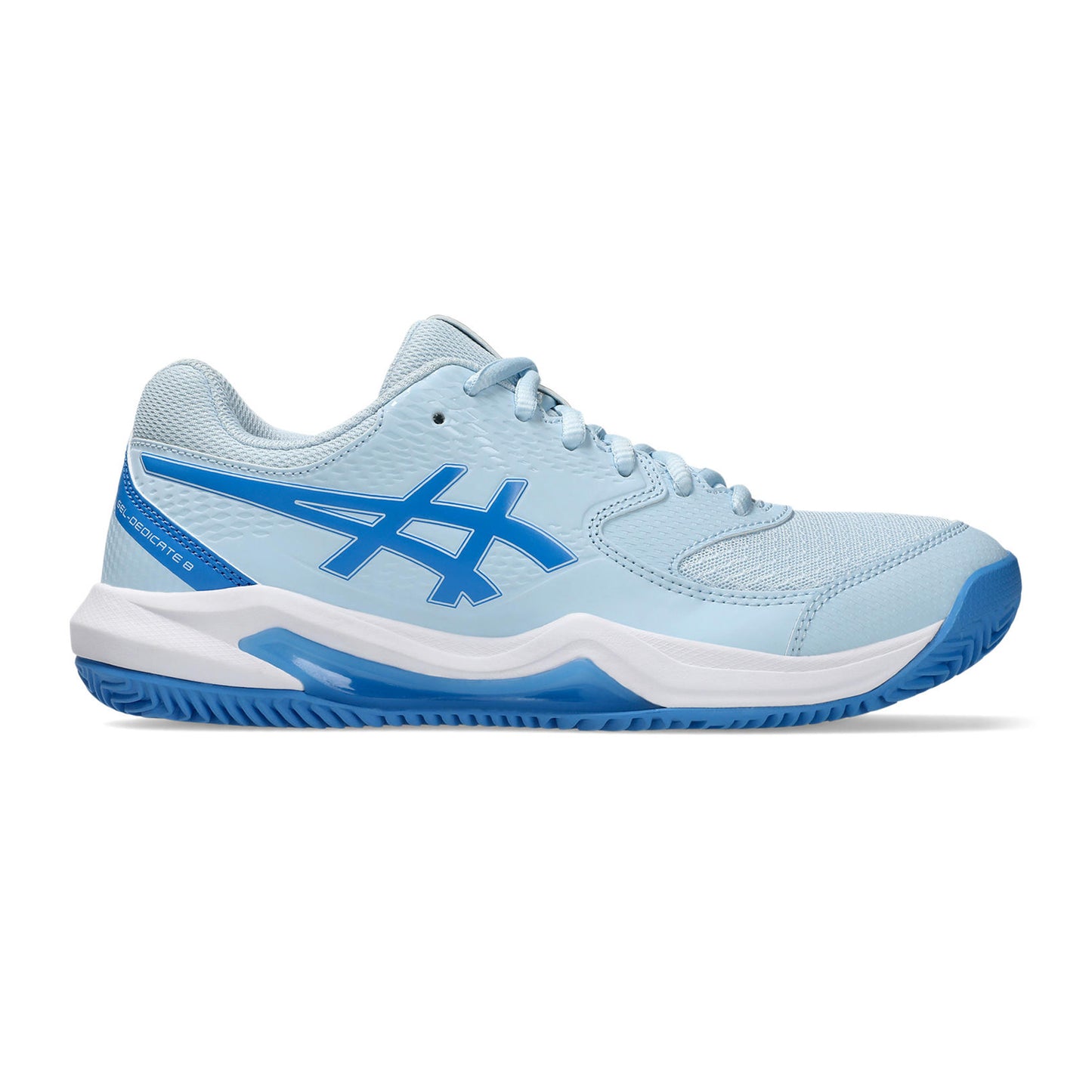 ASICS Gel-Dedicate 8 Chaussure terre battue Femmes - bleu clair, bleu