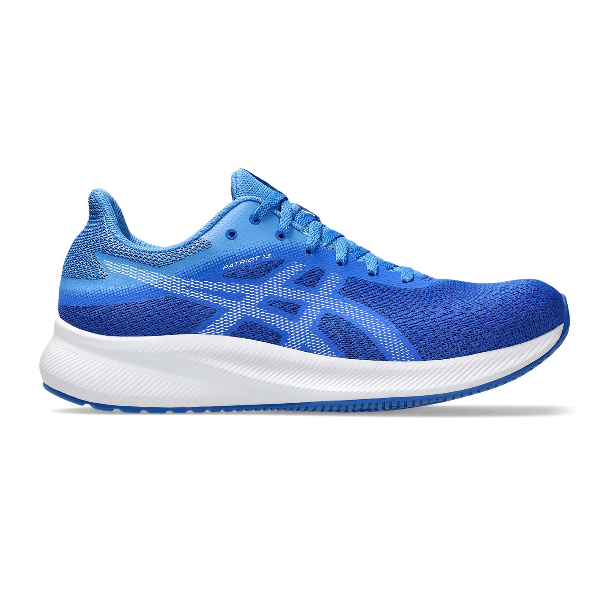 ASICS Patriot 13 Chaussure De Running Sans Stabilisateurs Hommes-Bleu,Bleu Clair