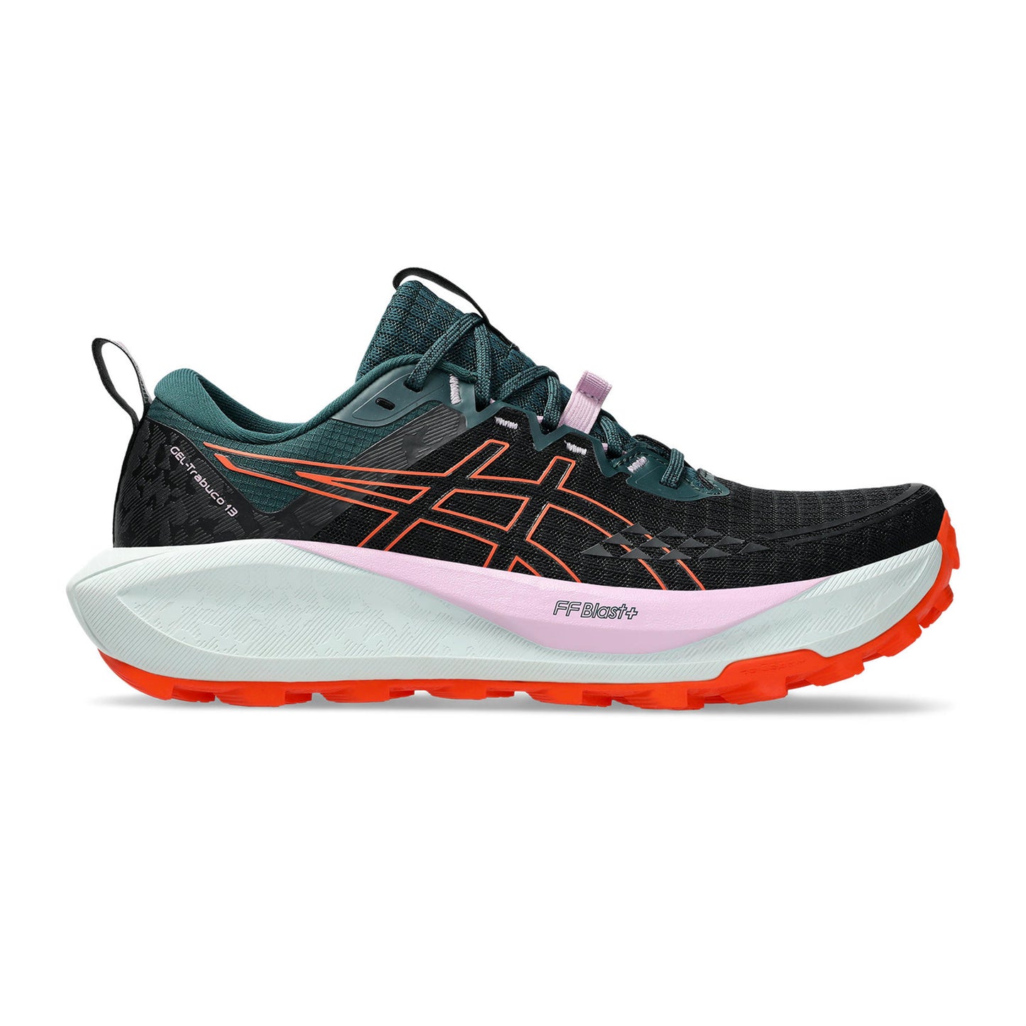 ASICS Gel-Trabuco 13 Chaussure Trail Femmes-Noir,Orange