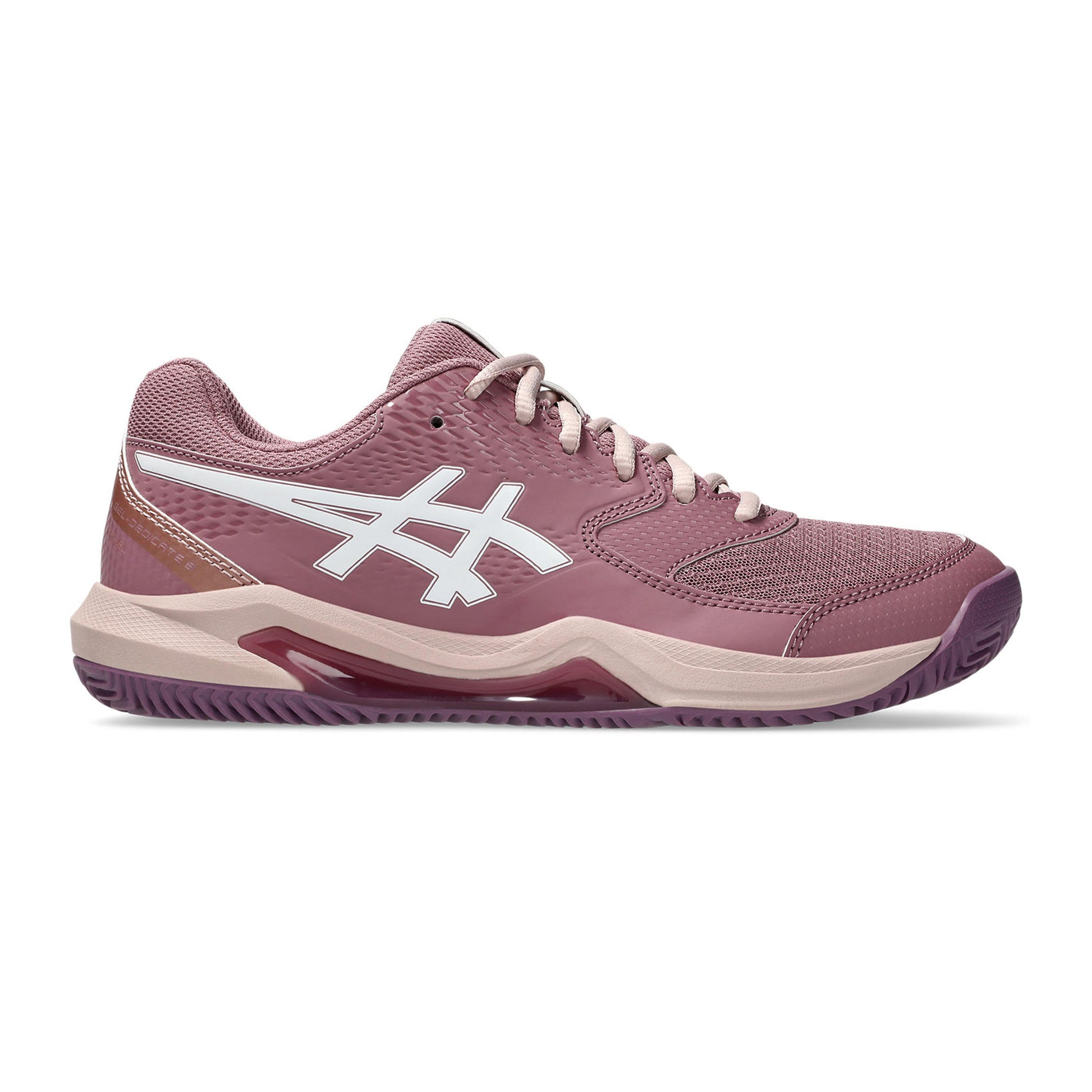 ASICS Gel-Dedicate Chaussures Padel Femmes-Violet,Blanc