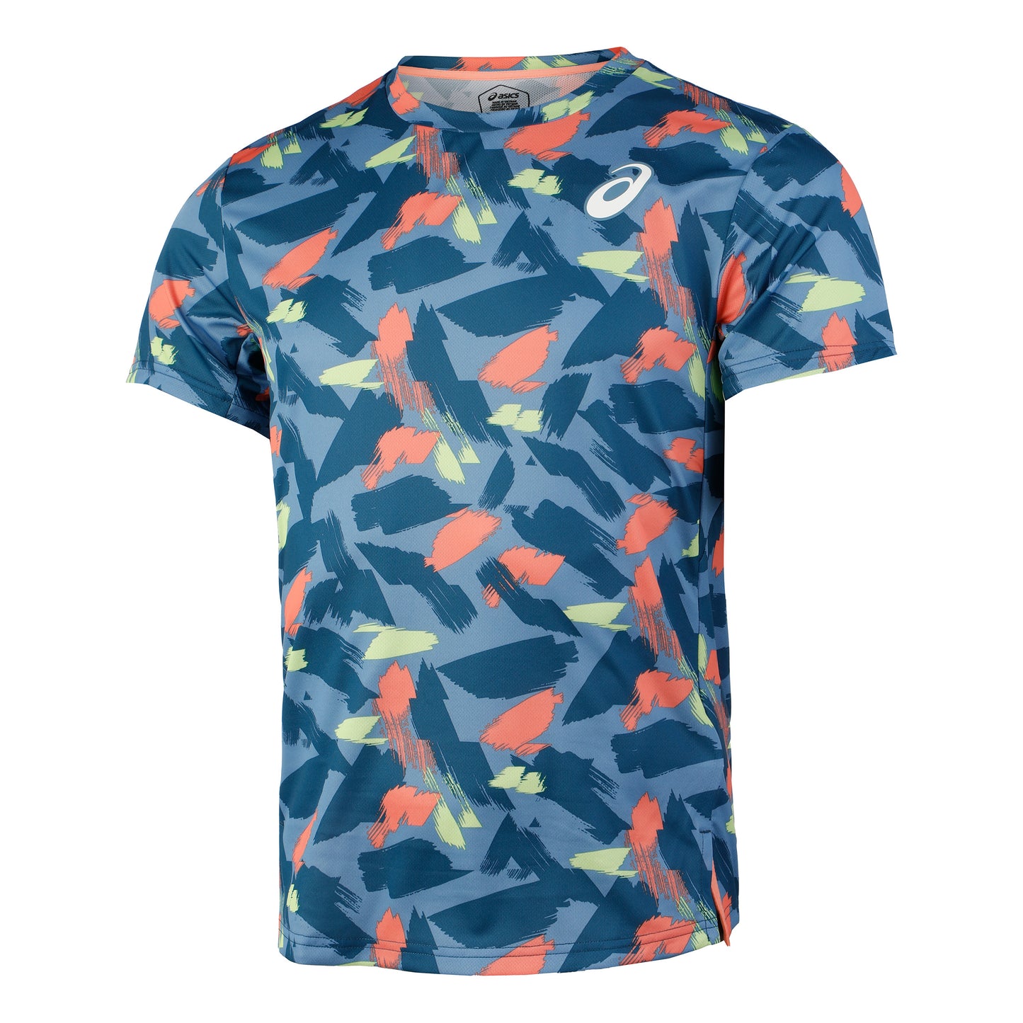 ASICS Match Graphic T-shirt Hommes-Bleu