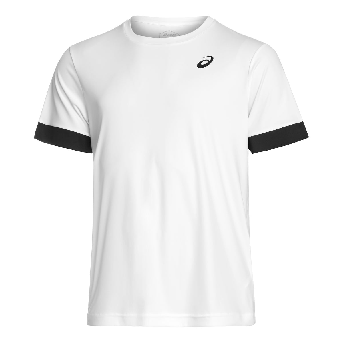 ASICS Court T-shirt Hommes - blanc, bleu foncé