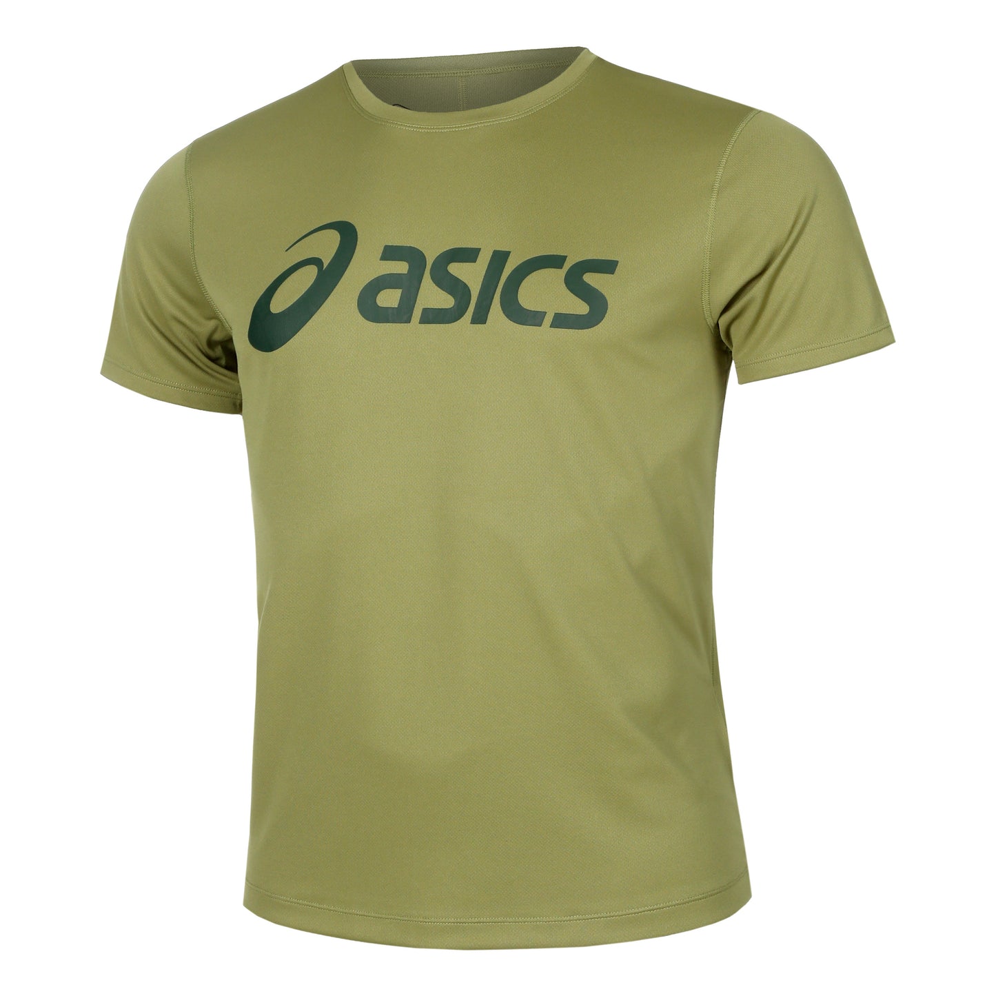 ASICS Core Maillot de course Hommes - vert olive, vert foncé
