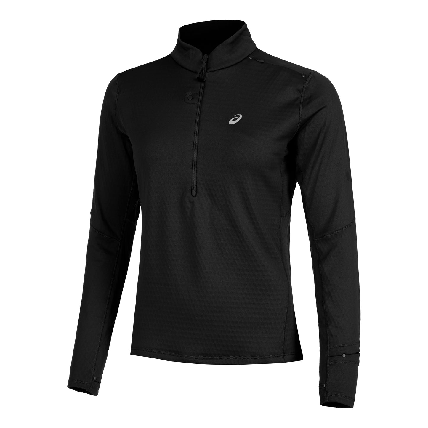 ASICS Road Winter 1/2 Zip Mid Layer Maillot De Course Femmes-Noir