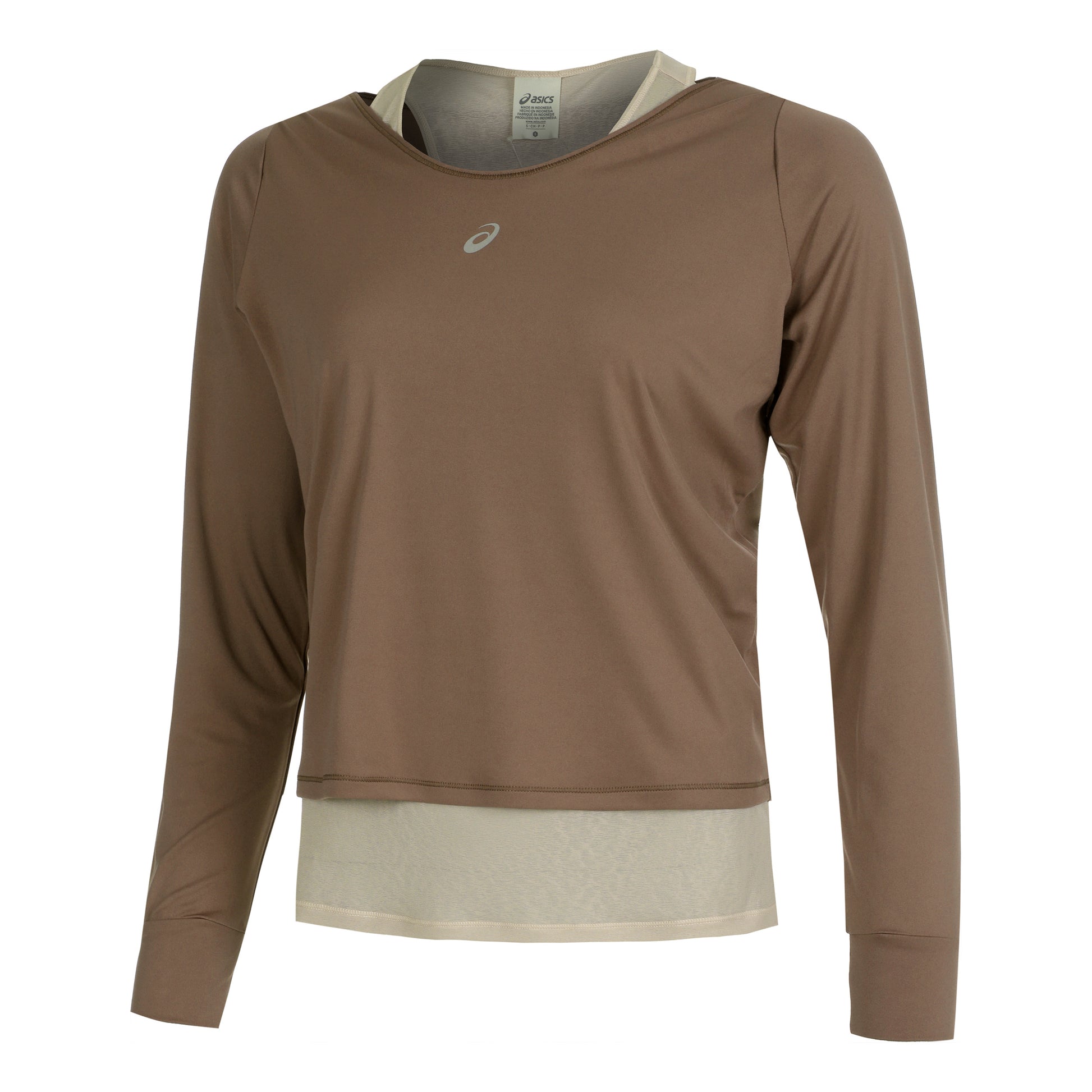 ASICS Nagino Run Maillot de course Femmes - beige, crème