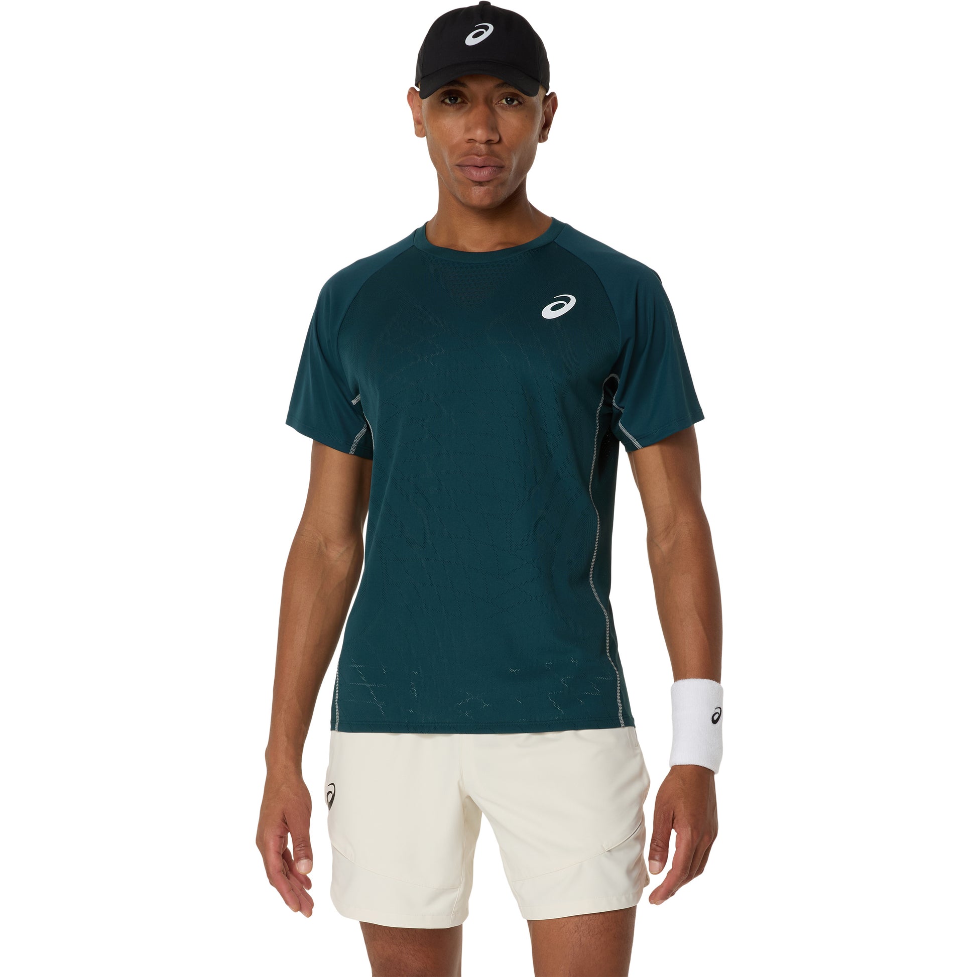 ASICS Match Actibreeze T-shirt Hommes-Vert Foncé