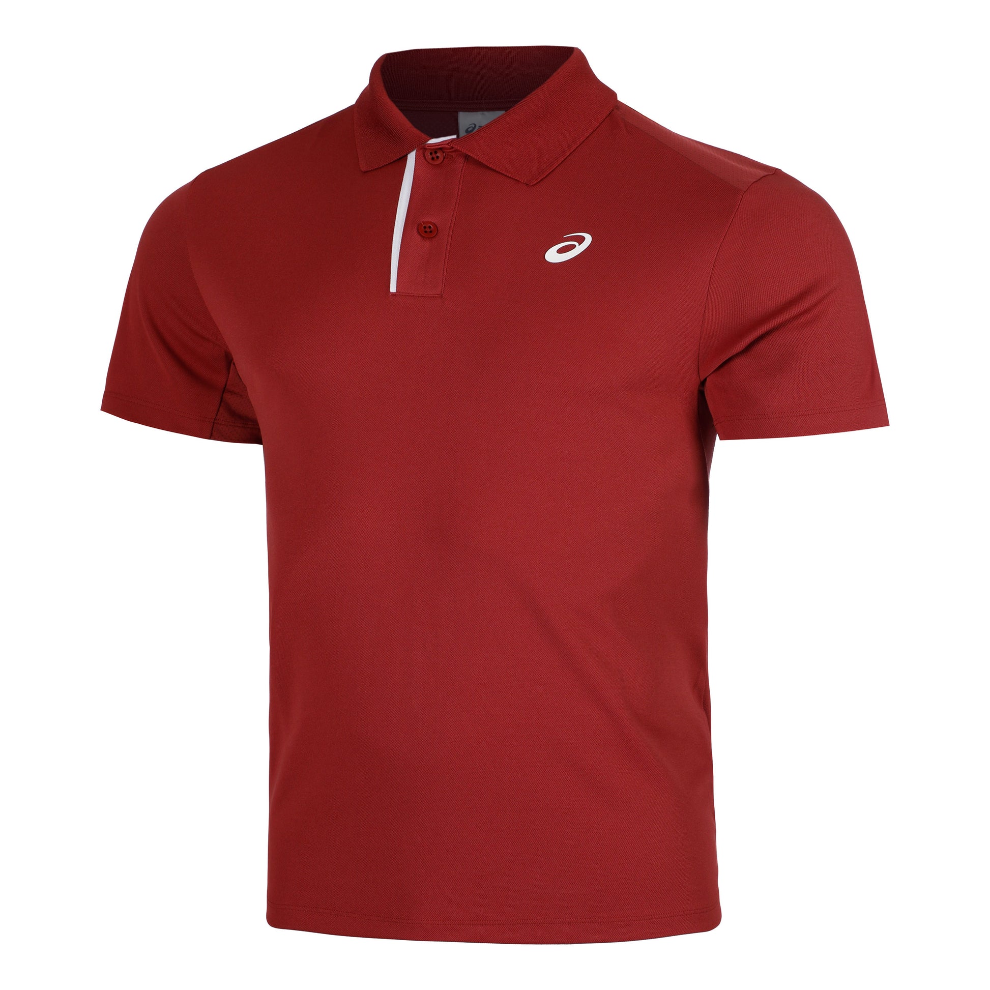 ASICS Court Polo Hommes-rouge