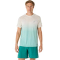 Seamless Maillot de course Hommes - crème, mint