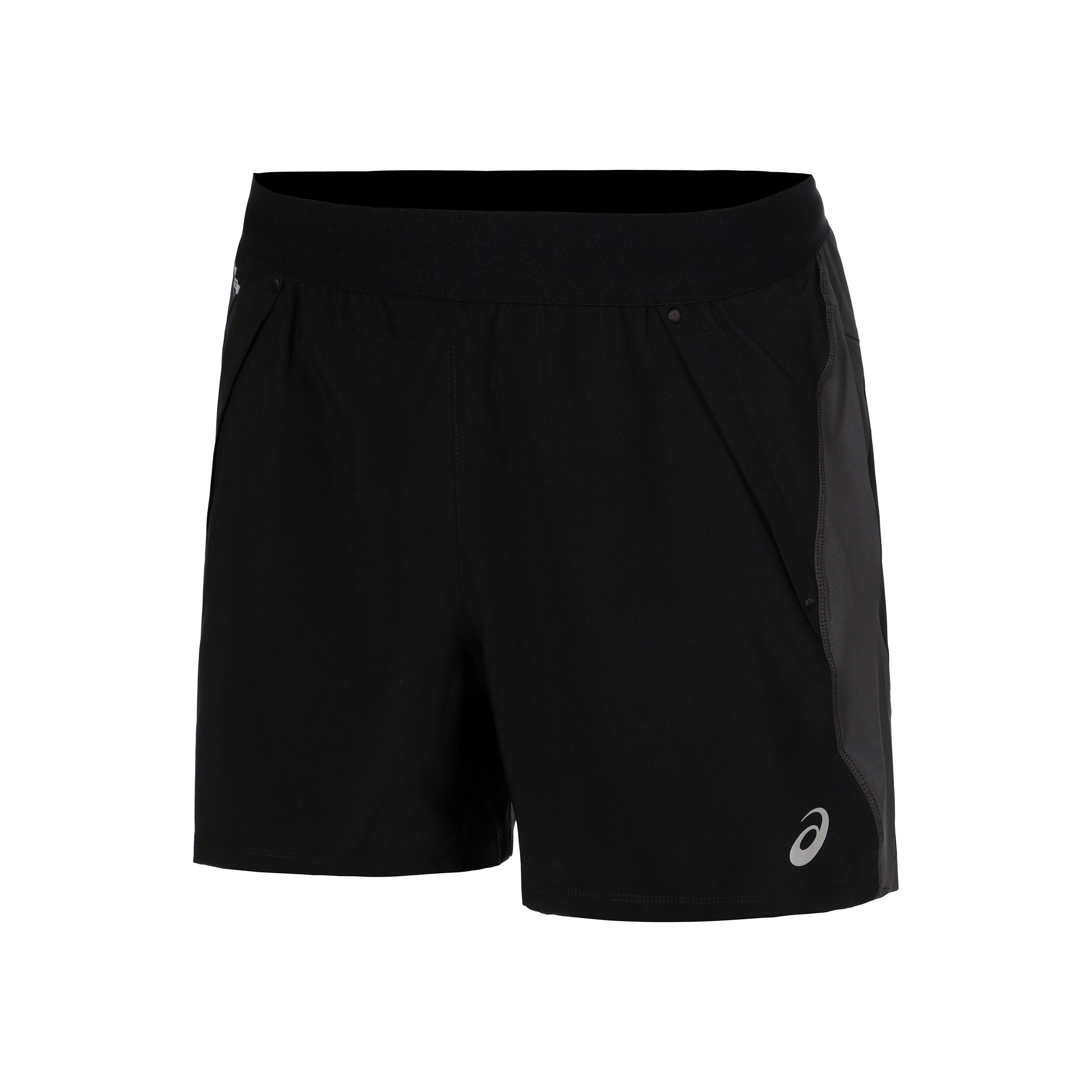 ASICS Road 5in  Short de running Hommes - noir, gris foncé