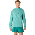 Road Lite-Show 1/2 Zip Maillot De Course Hommes-Turquoise