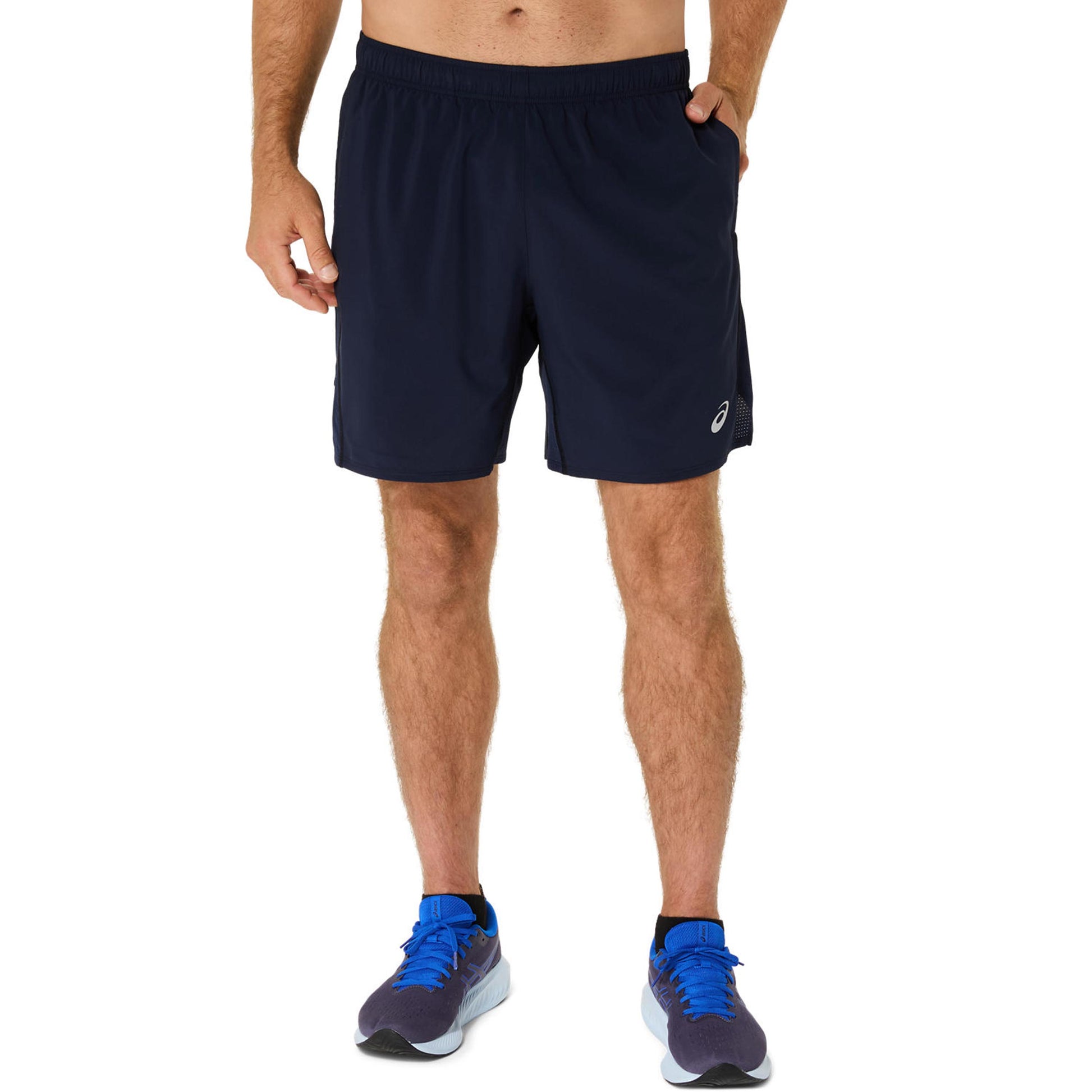 ASICS Core 7in Short Short de running Hommes-bleu foncé